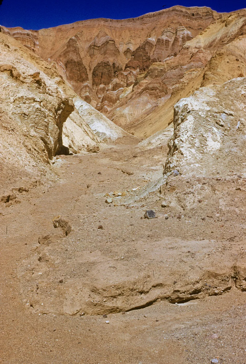 in Golden Canyon, Death Valley