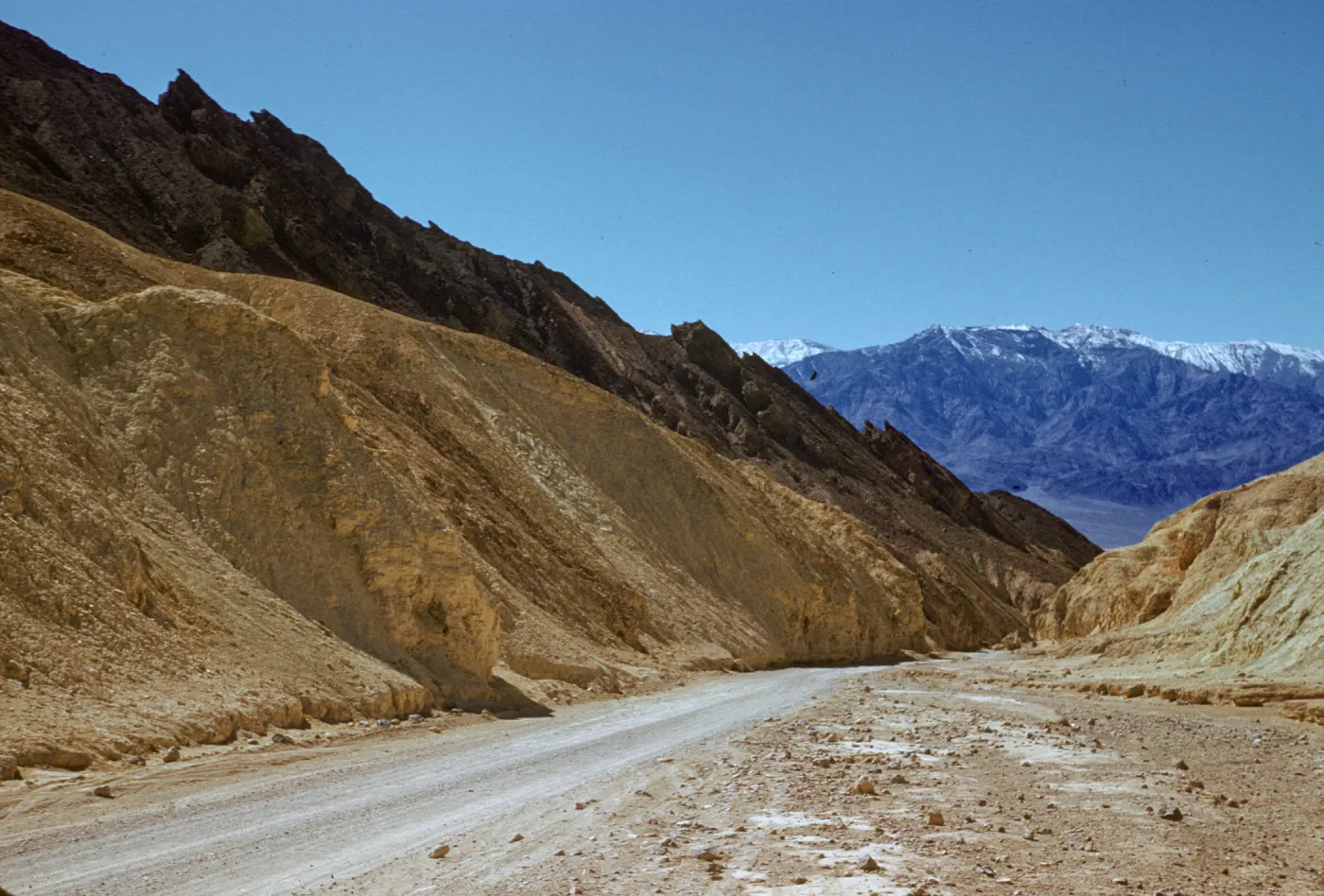 in Golden Canyon, Death Valley