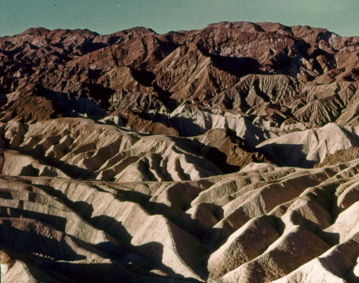 DV10-2 'Badlands at Zabriskie Point, Death Valley, California'
