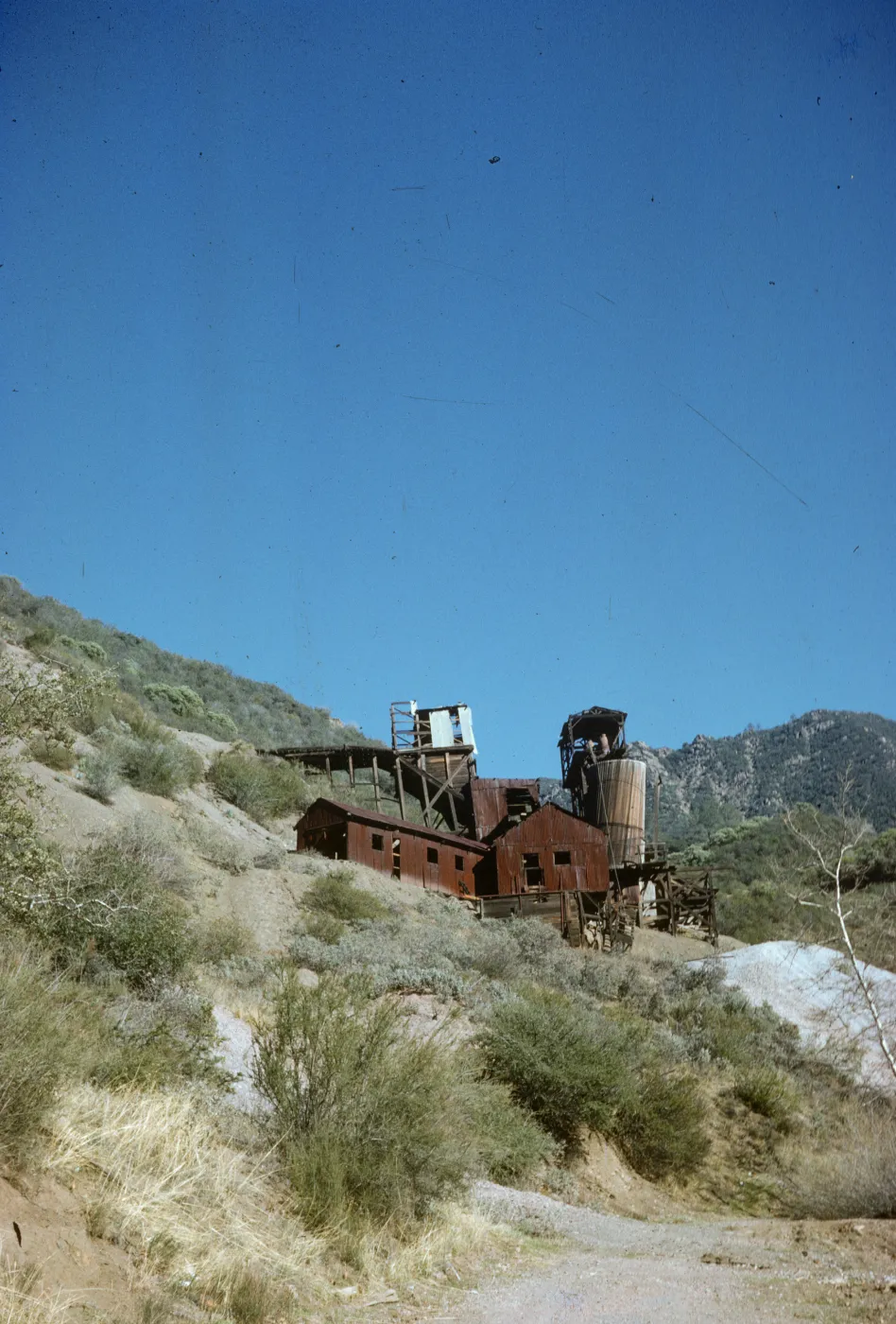 Figueroa, old mercury mine site