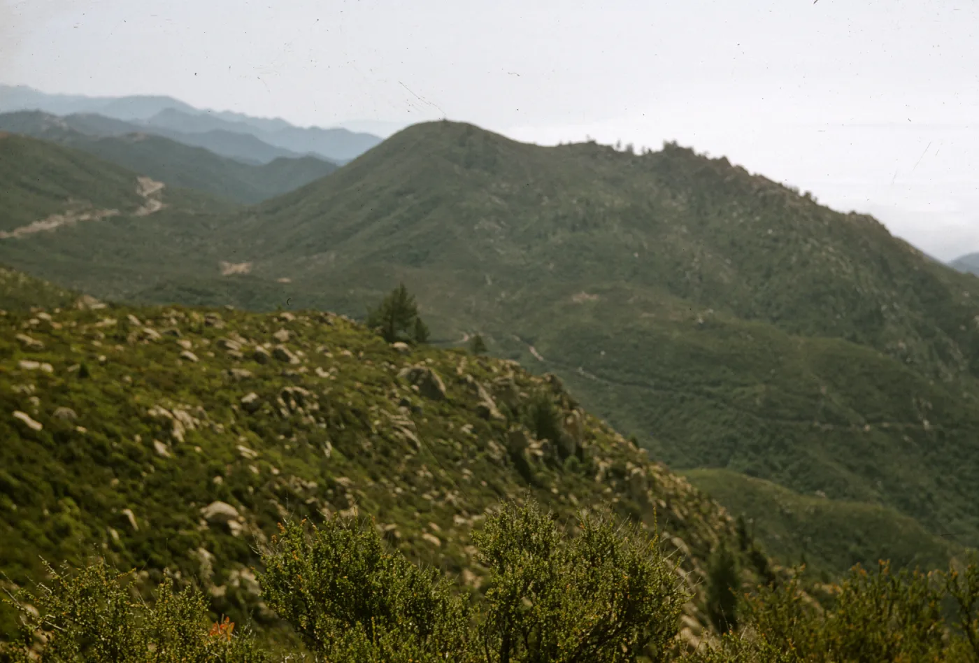 Mission Crag from La Cumbre Peak