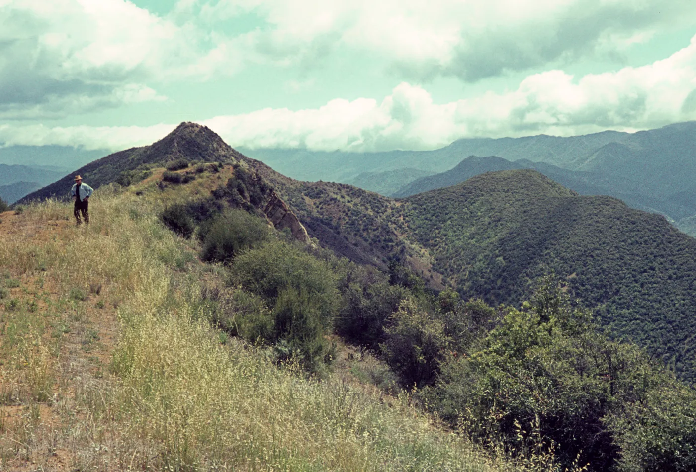Looking east from Camuesa Peak