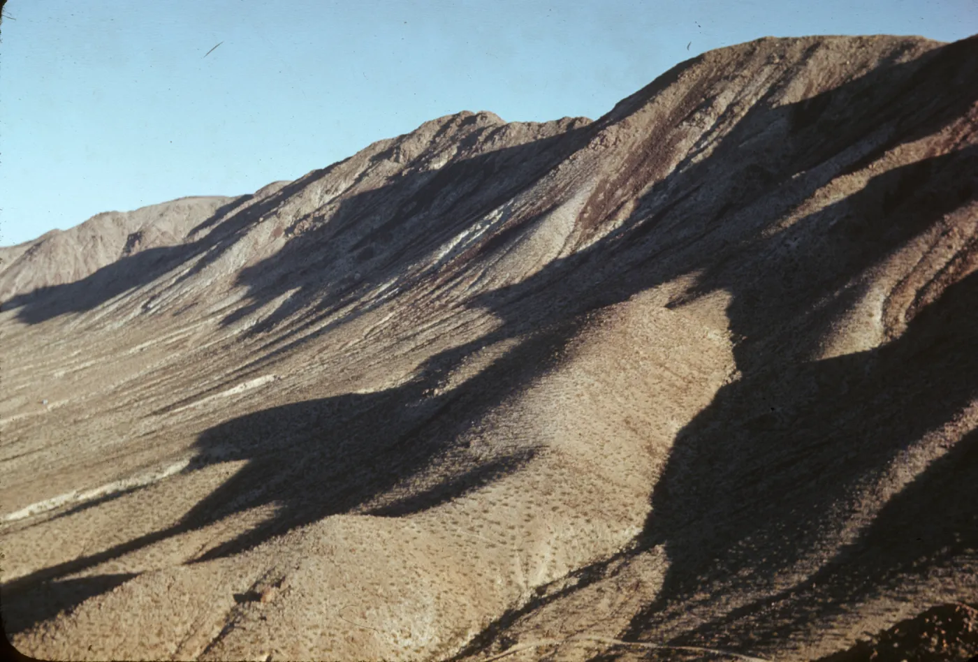 Pinto Mountains from Ivanhoe Mine, Joshua Tree National Monument