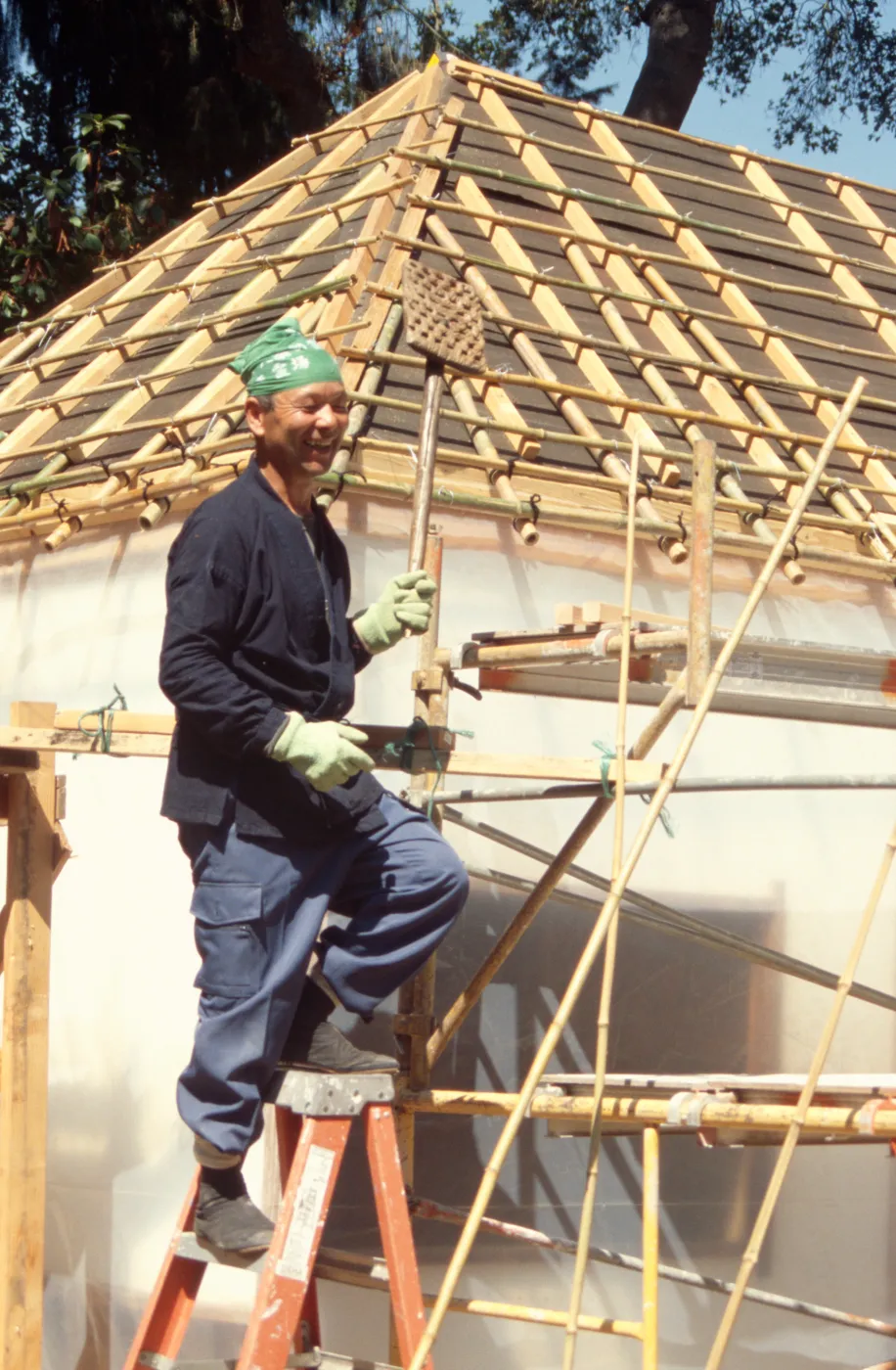 Tea House Construction 2001