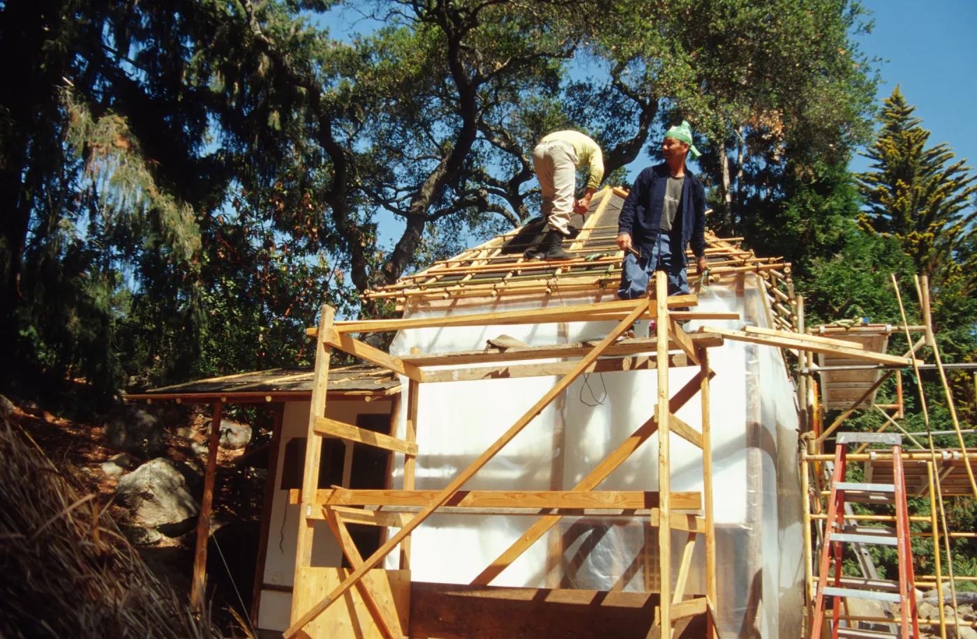 Tea House Construction 2001