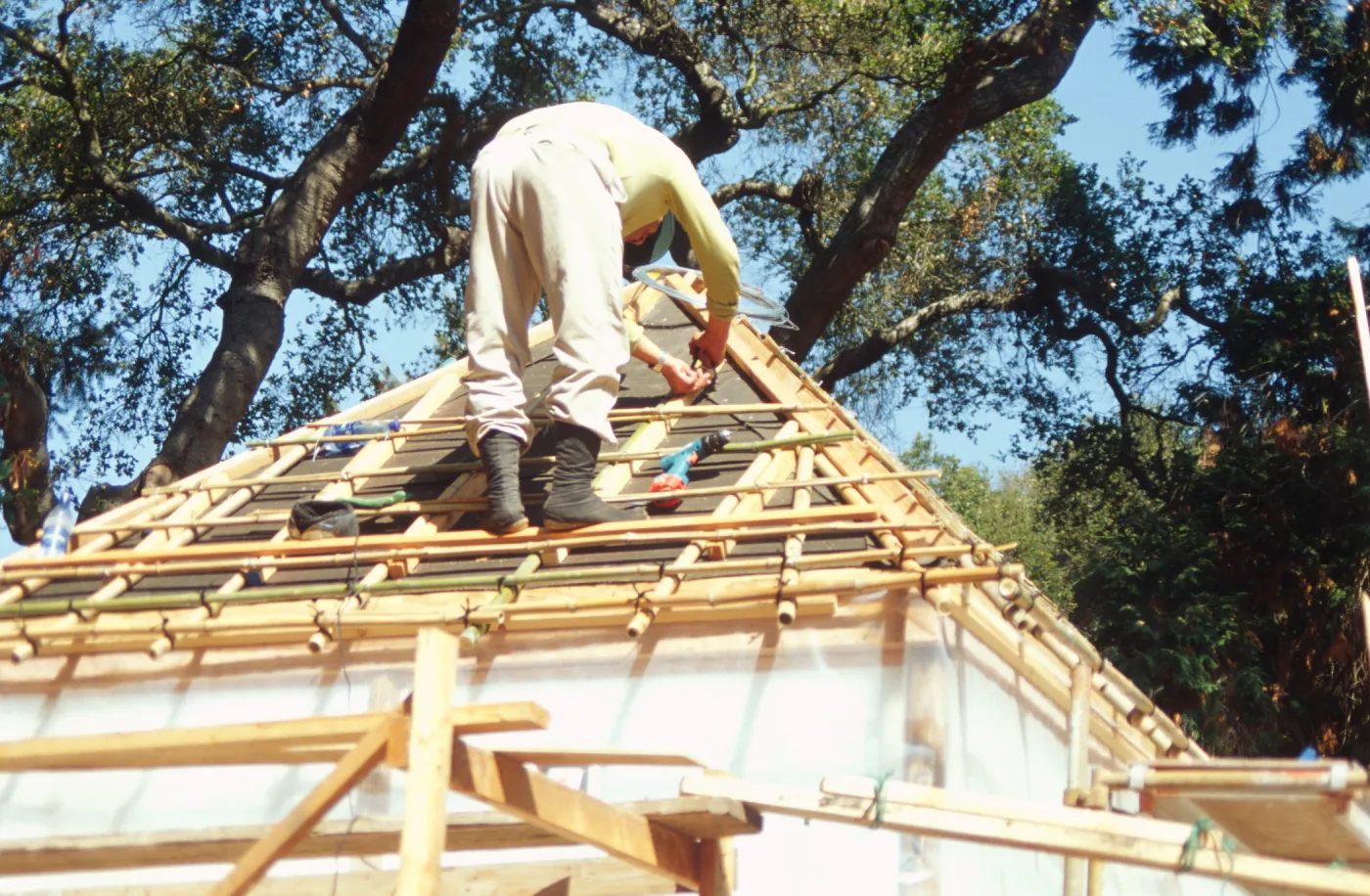 Tea House Construction 2001