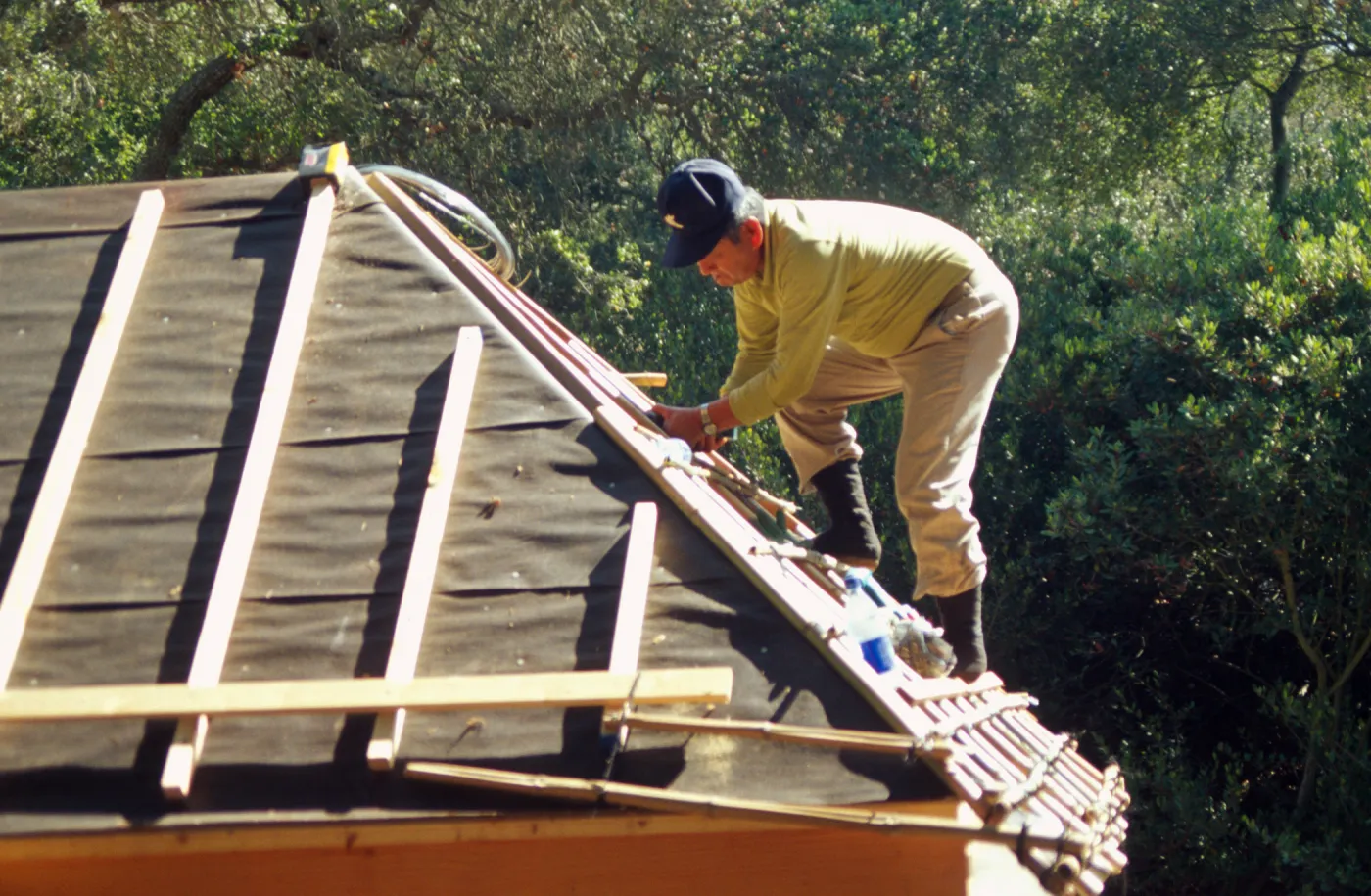 Tea House Construction 2001