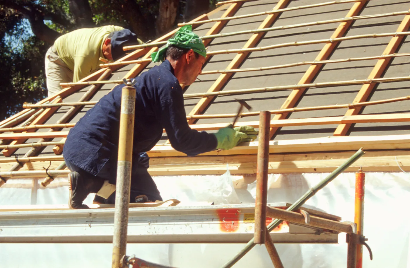 Tea House Construction 2001