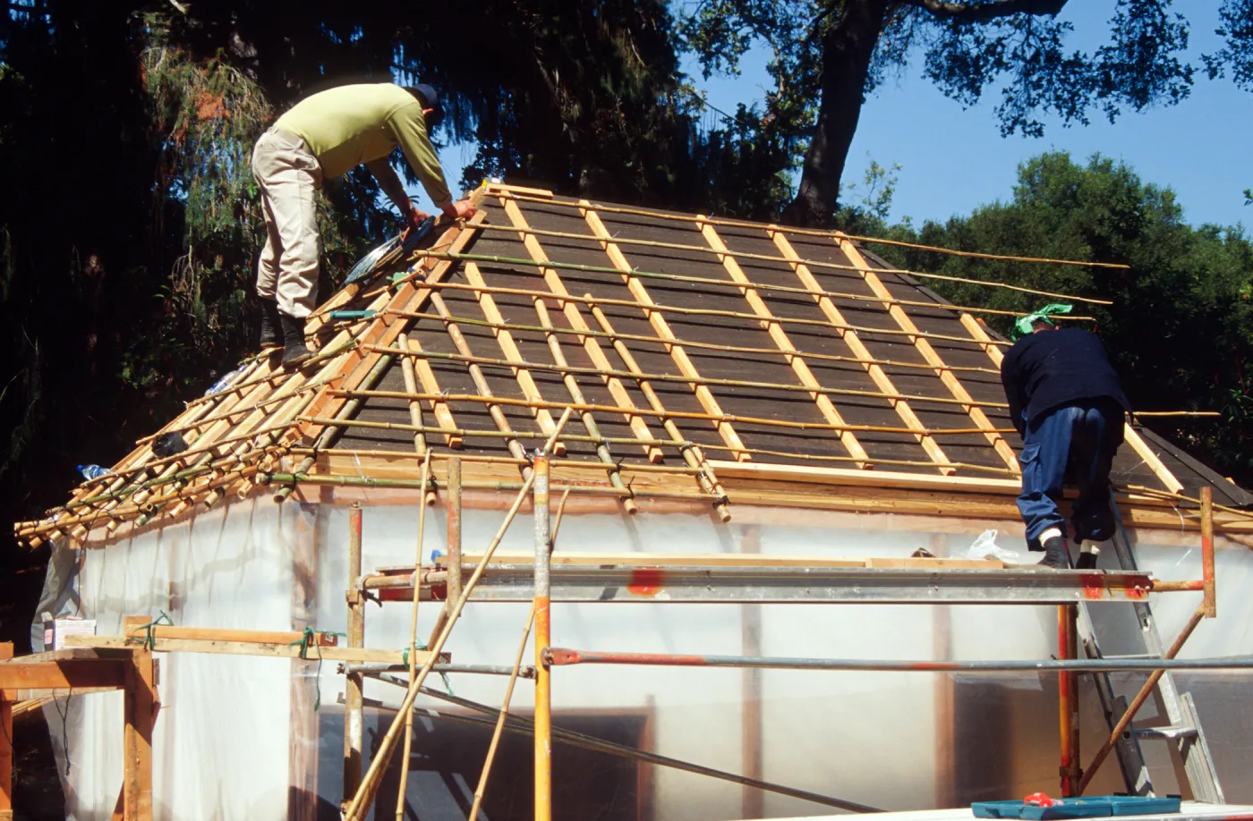 Tea House Construction 2001