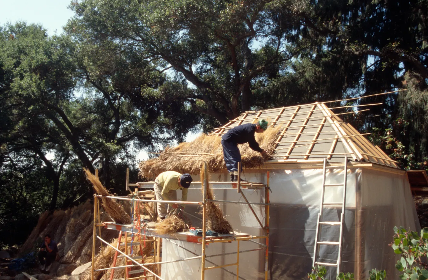 Tea House Construction 2001