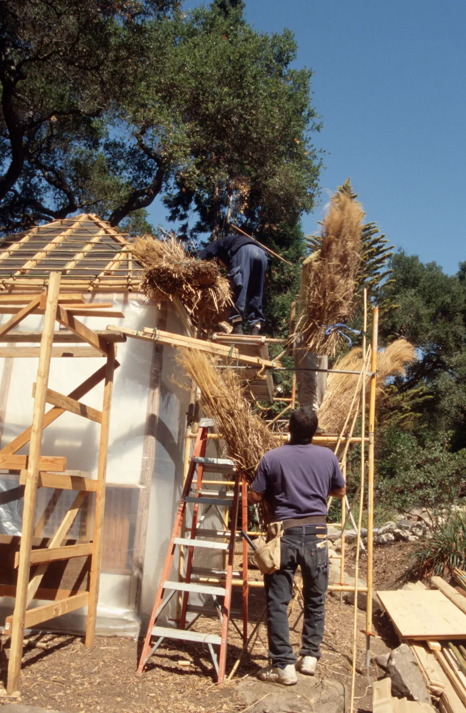 Tea House Construction 2001