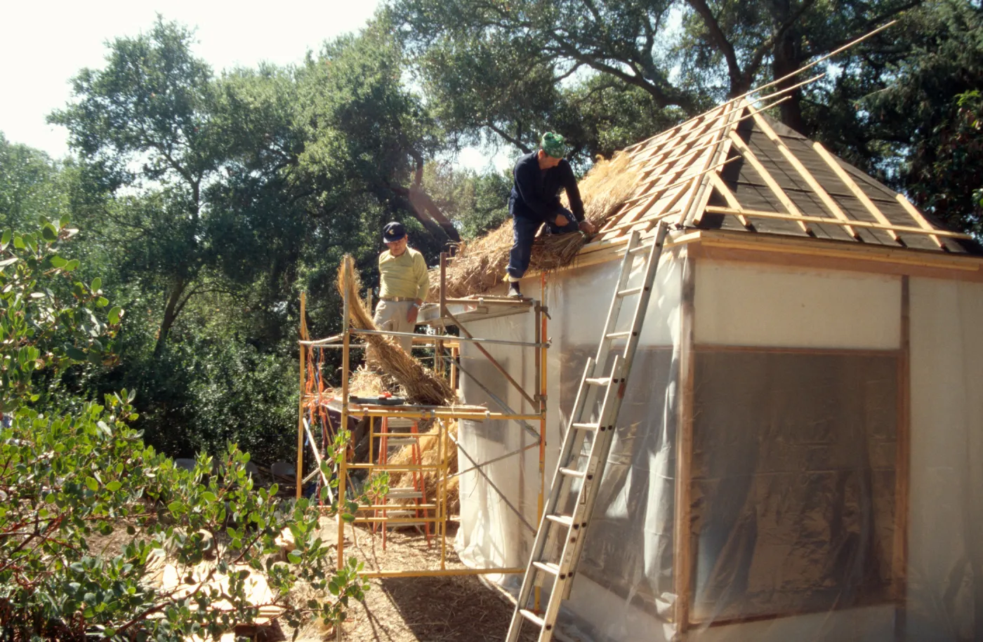 Tea House Construction 2001