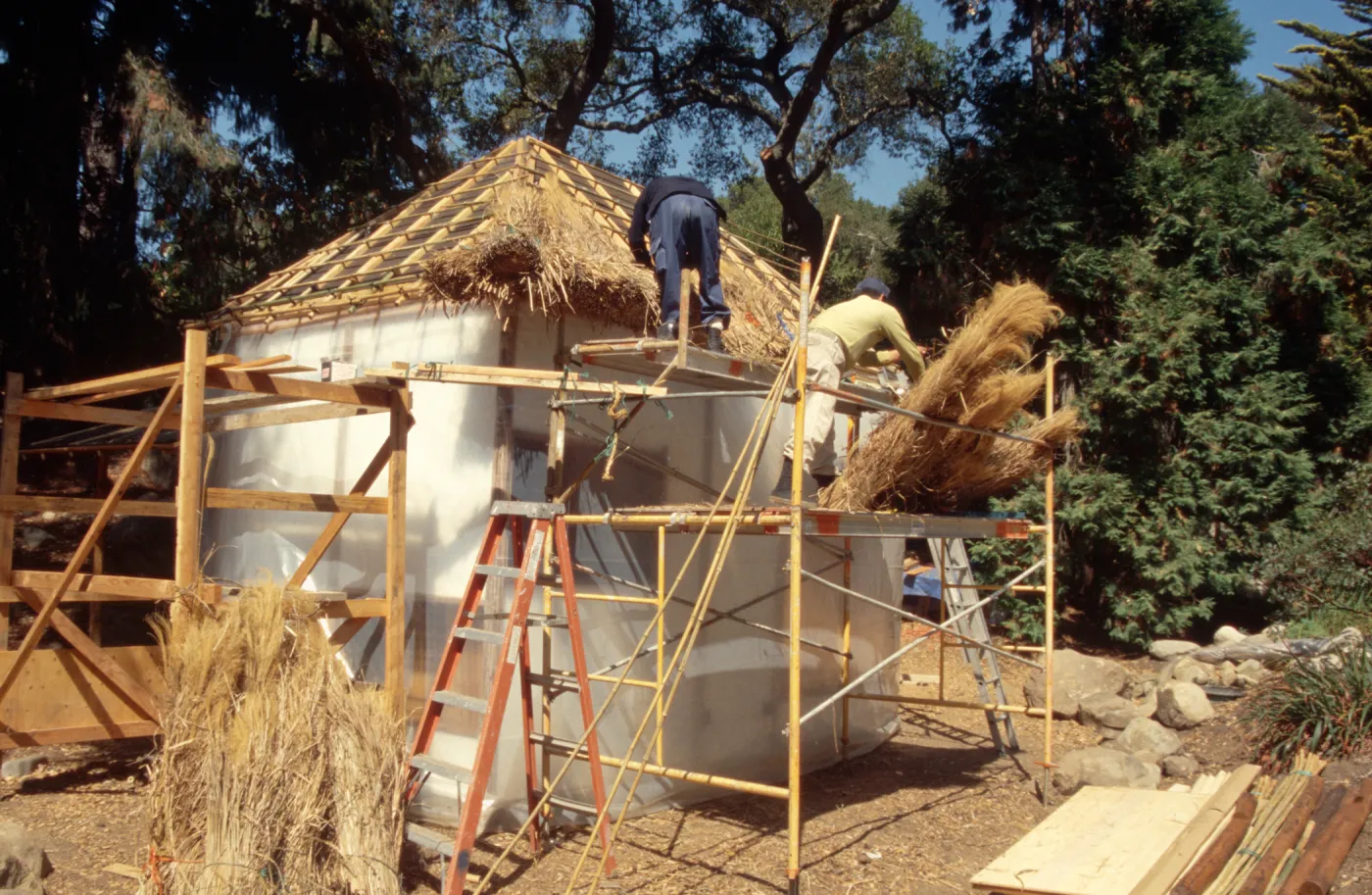 Tea House Construction 2001