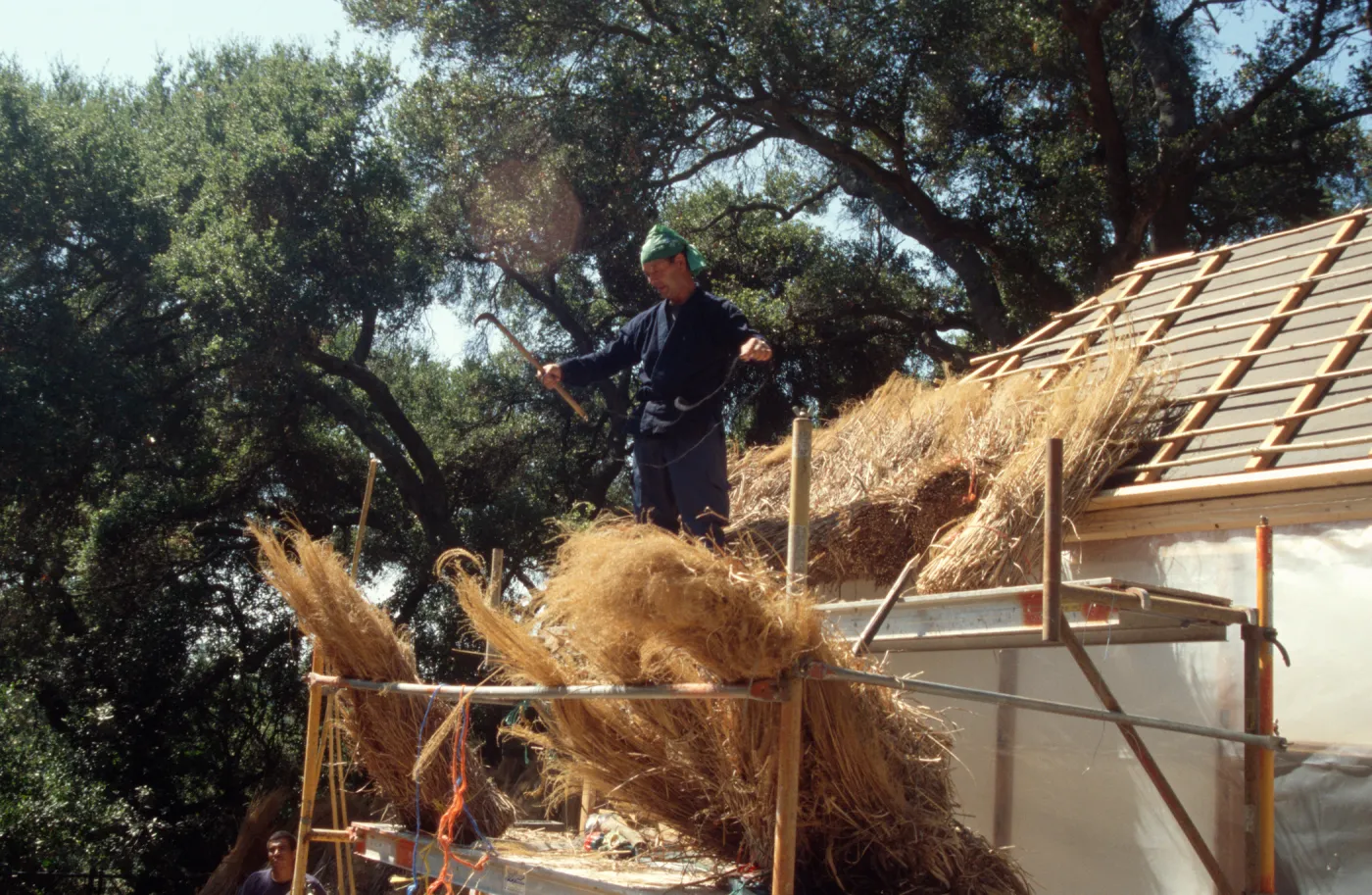Tea House Construction 2001