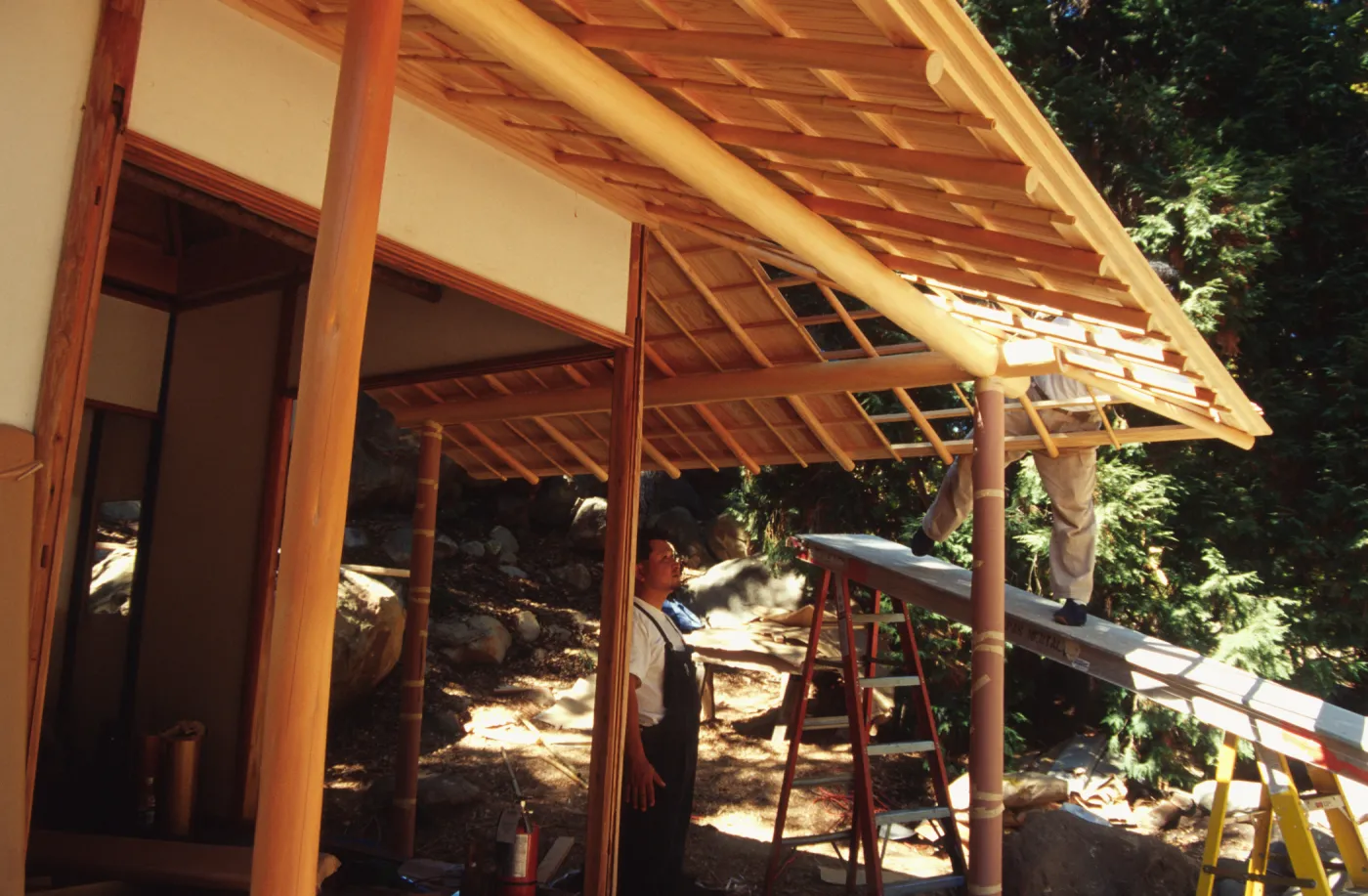 Tea House Construction 2001