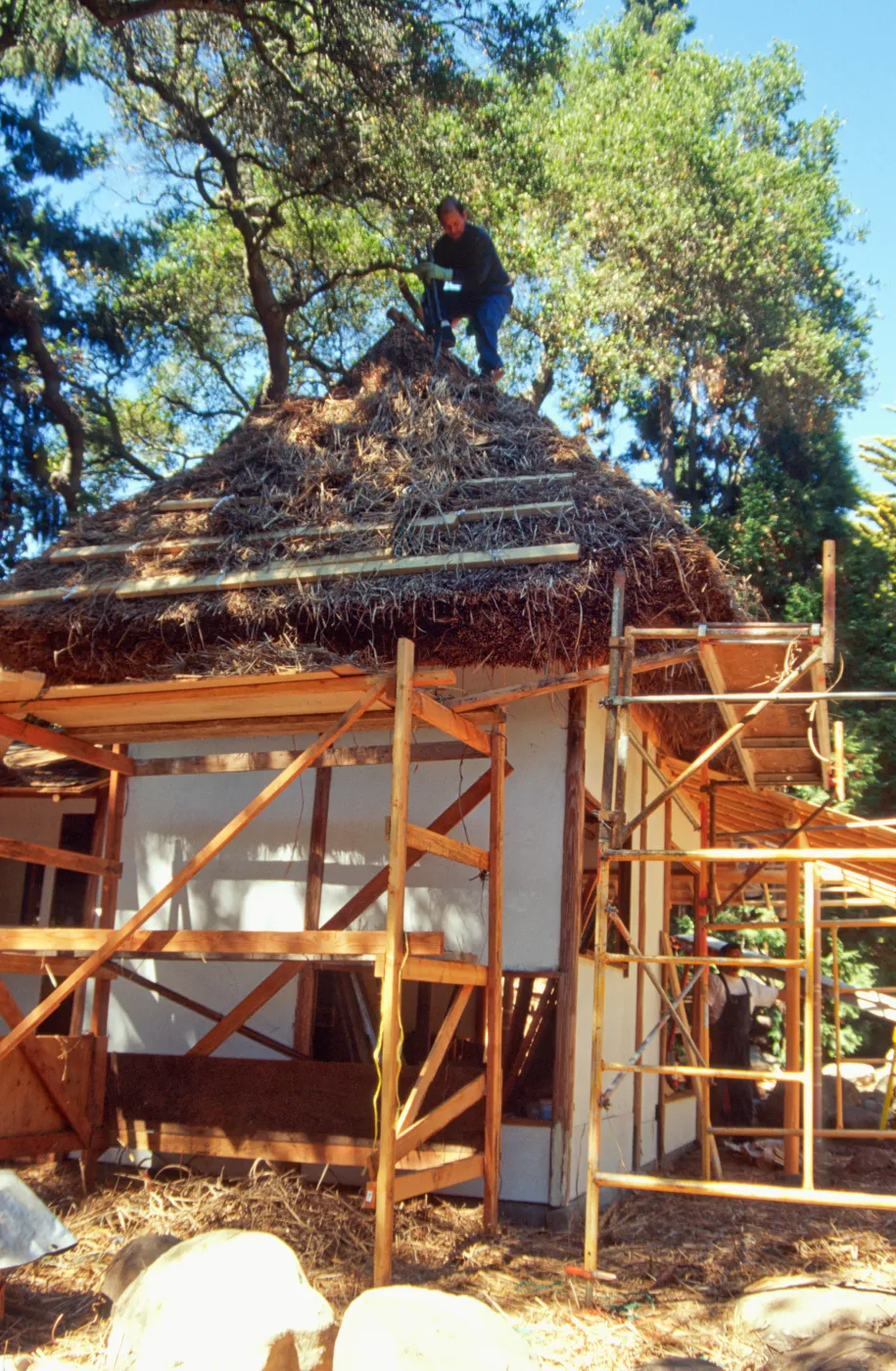Tea House Construction 2001