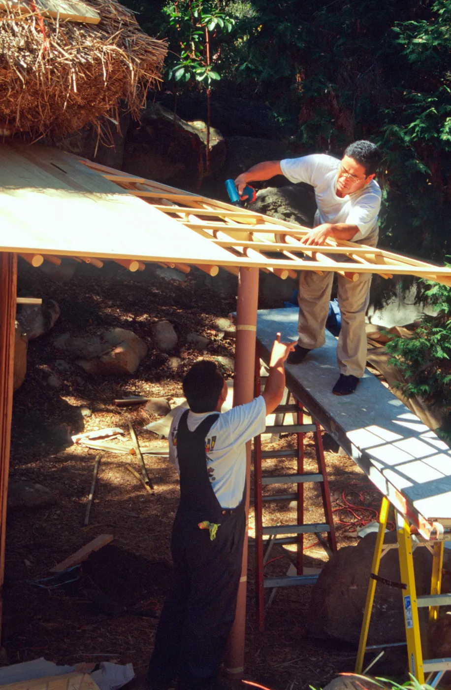 Tea House Construction 2001