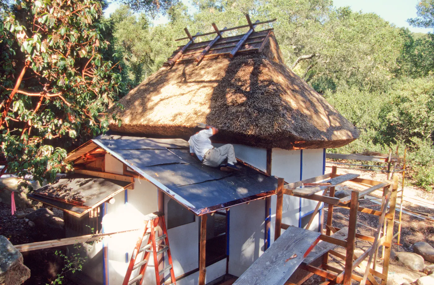 Tea House Construction 2001