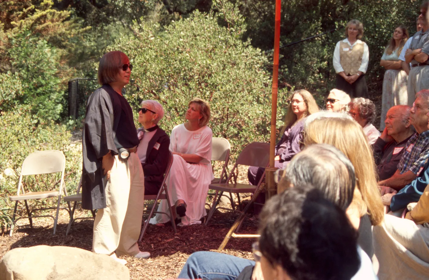 Tea House Dedication event