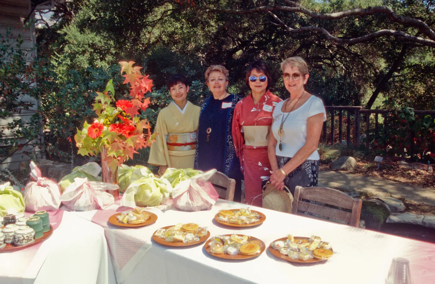 Tea House Dedication event