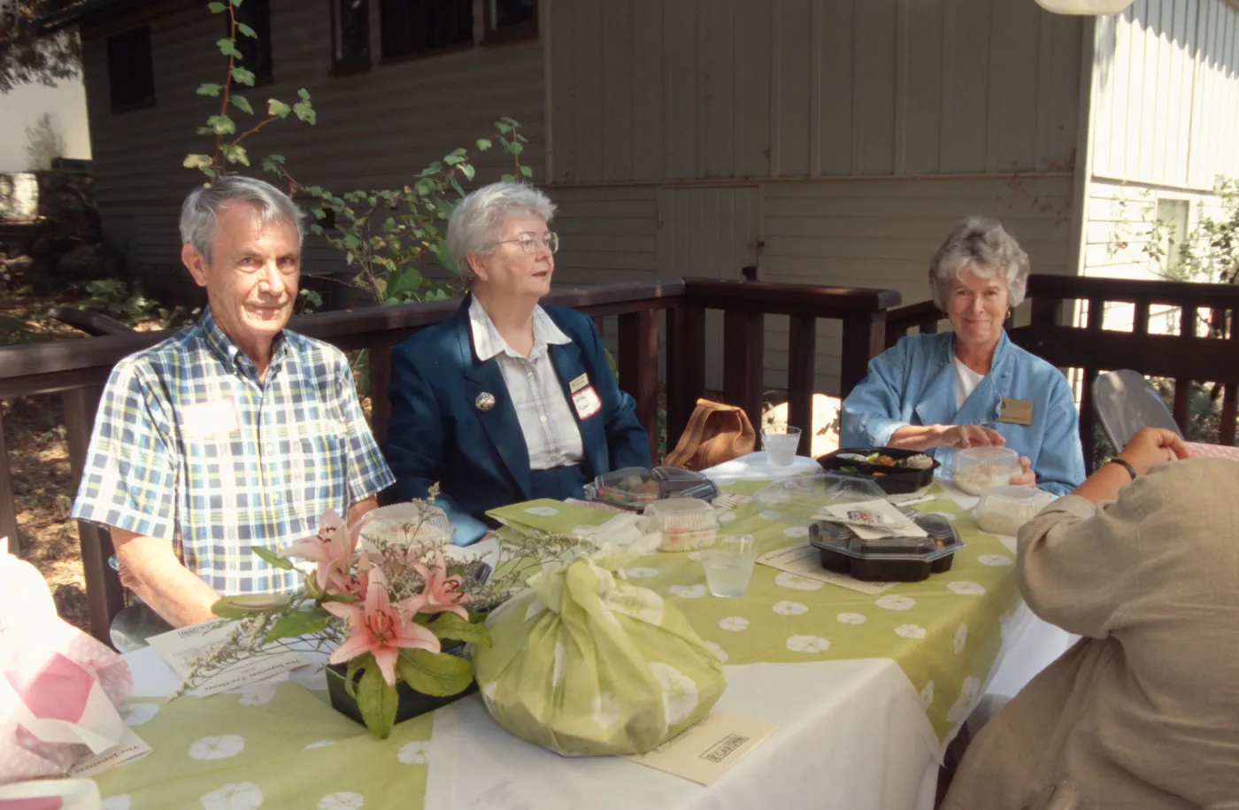 Tea House Dedication event
