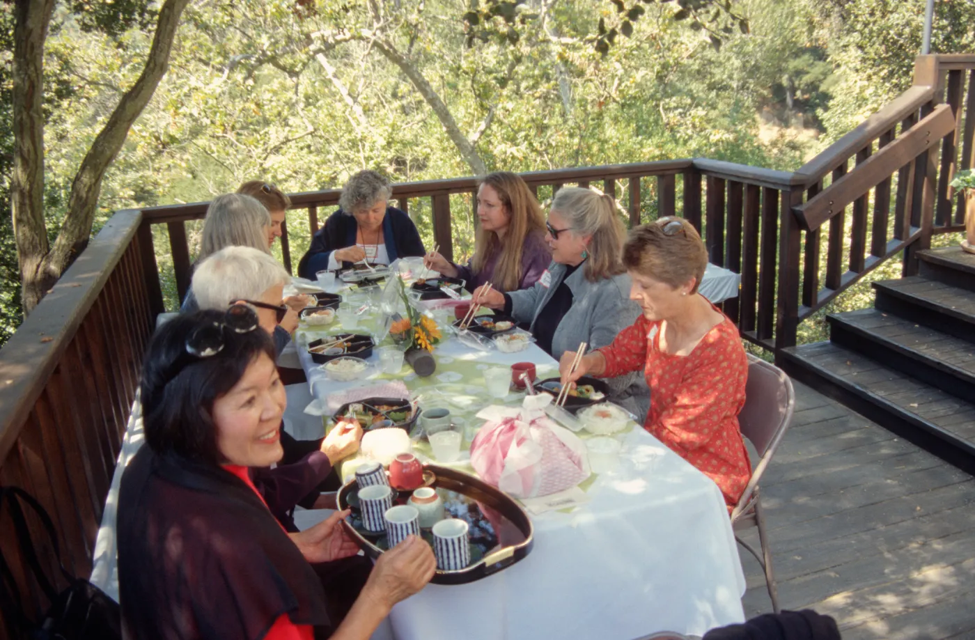 Tea House Dedication event