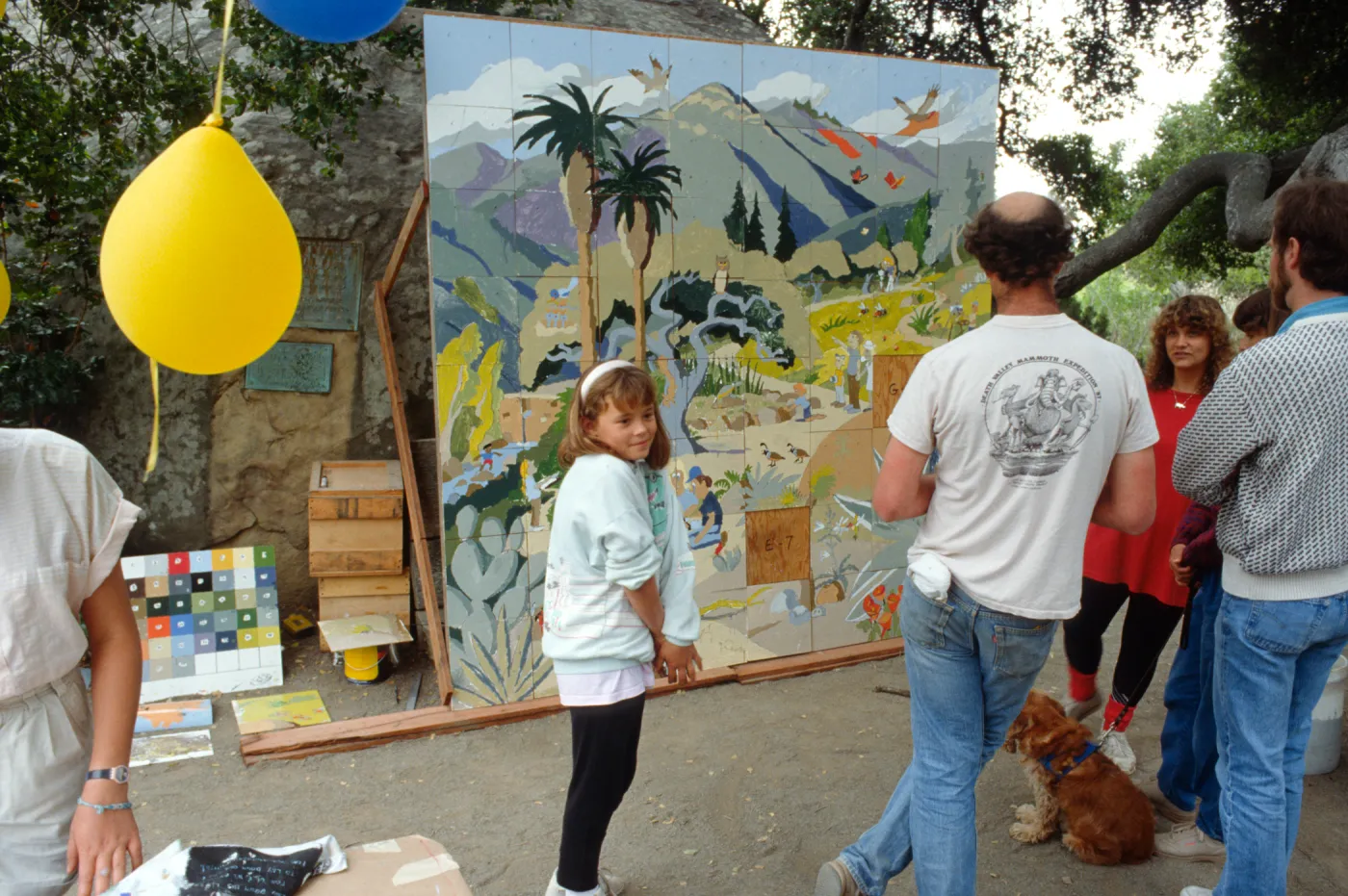 Family Day, 1989, Garden Map Mosaic