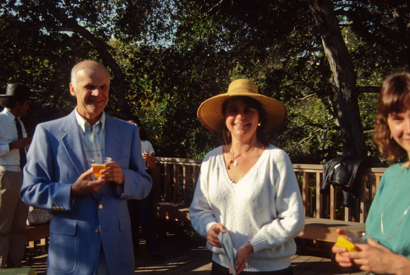 E.B. McLean Reception, on the Home Demonstration Deck, 1991
