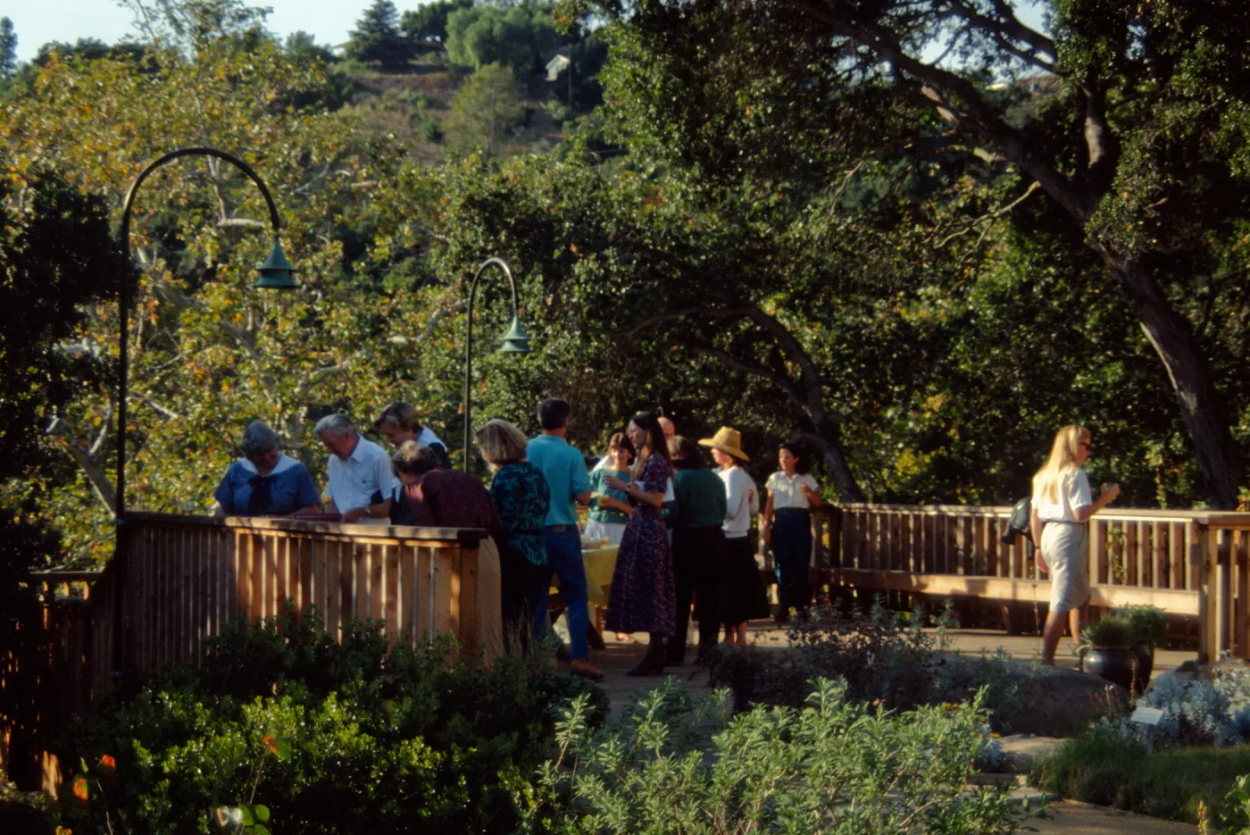 E.B. McLean Reception, on the Home Demonstration Deck, 1991
