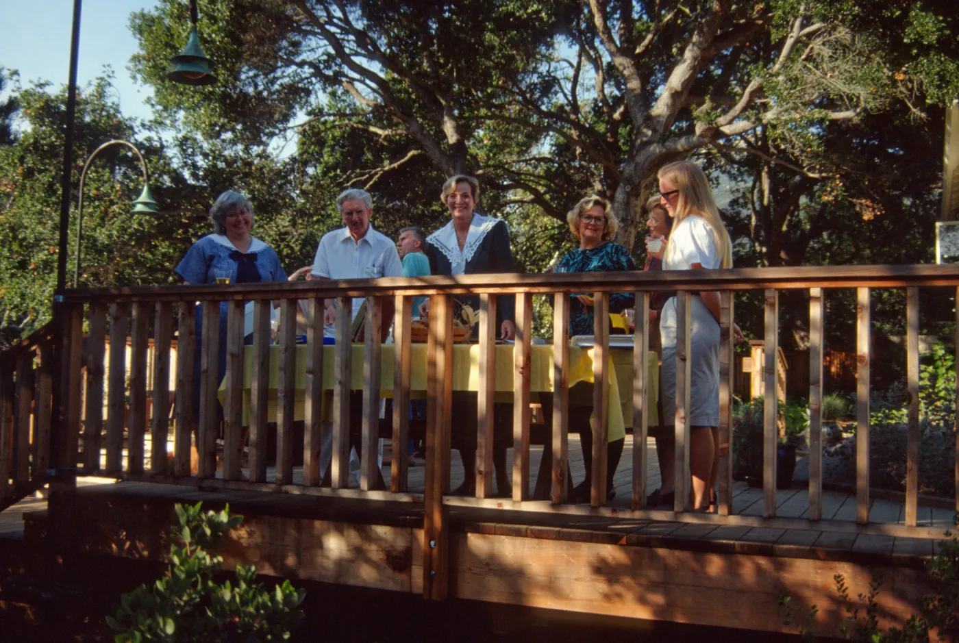 E.B. McLean Reception, on the Home Demonstration Deck, 1991