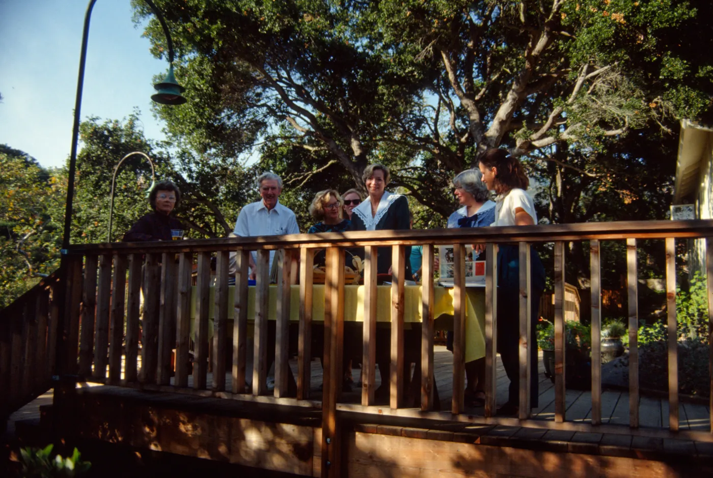 E.B. McLean Reception, on the Home Demonstration Deck, 1991