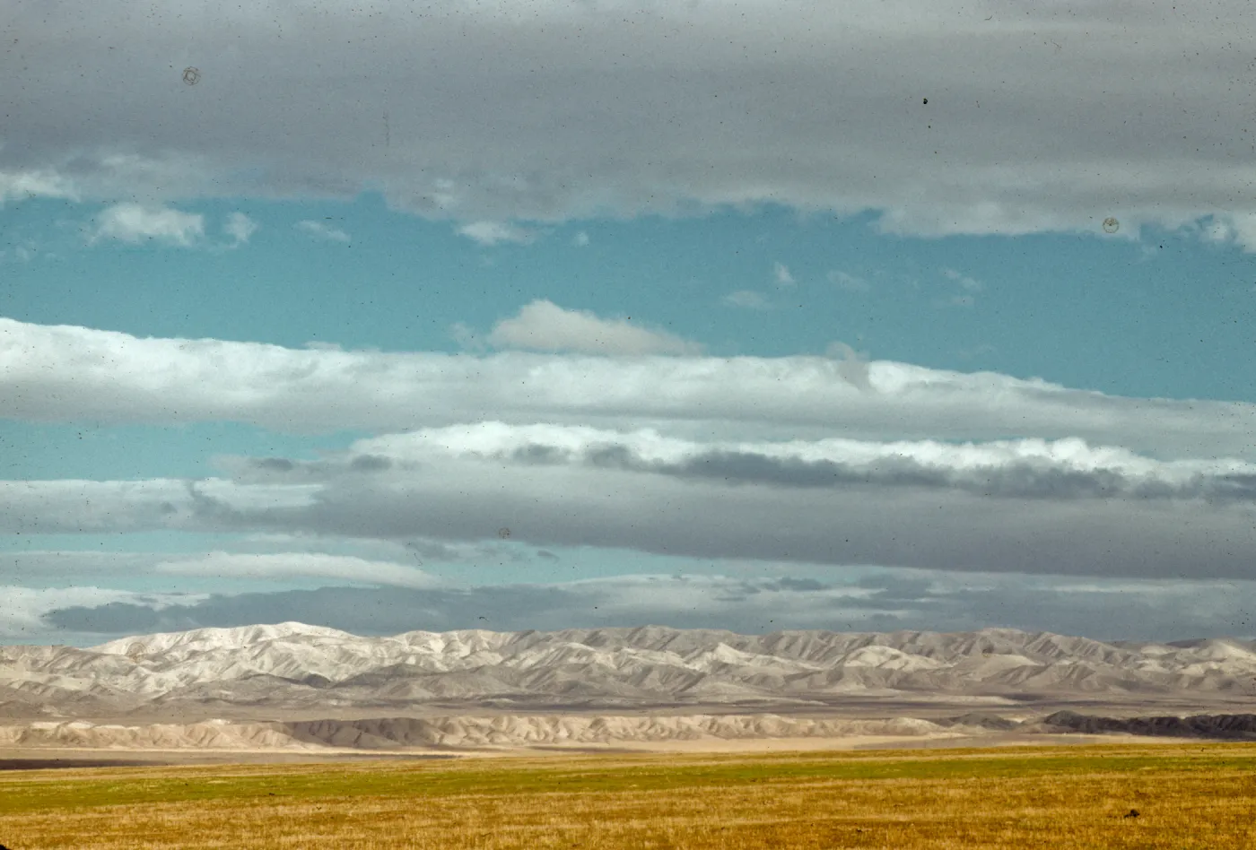 Temblor Range from Carrizo Plains and Soda Lake junction