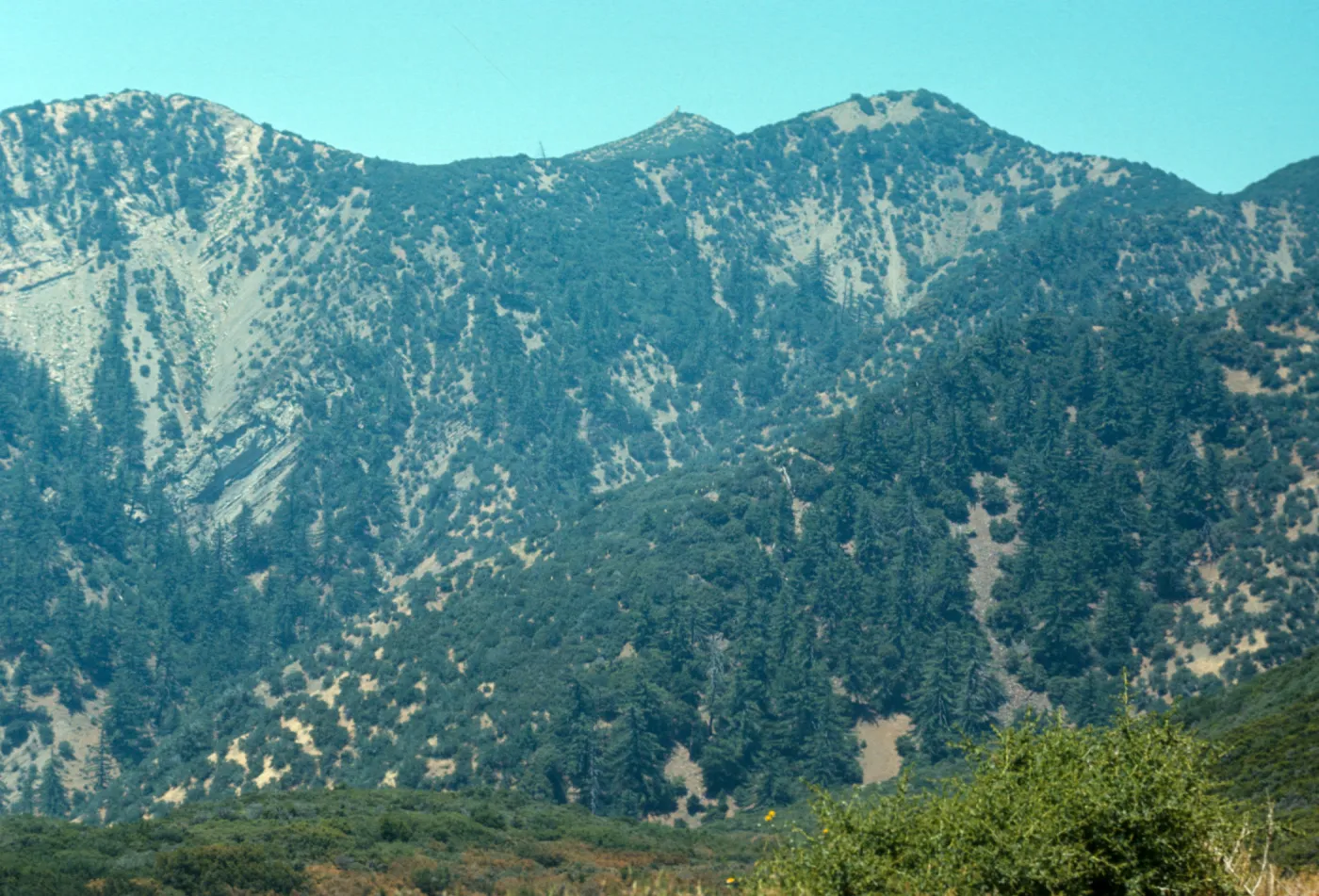 head of Matilija Canyon from Cherry Canyon