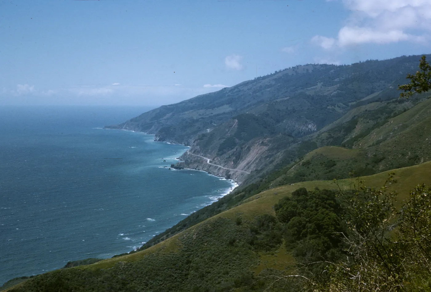 Monterey coast, 2 miles south of Torre Canyon