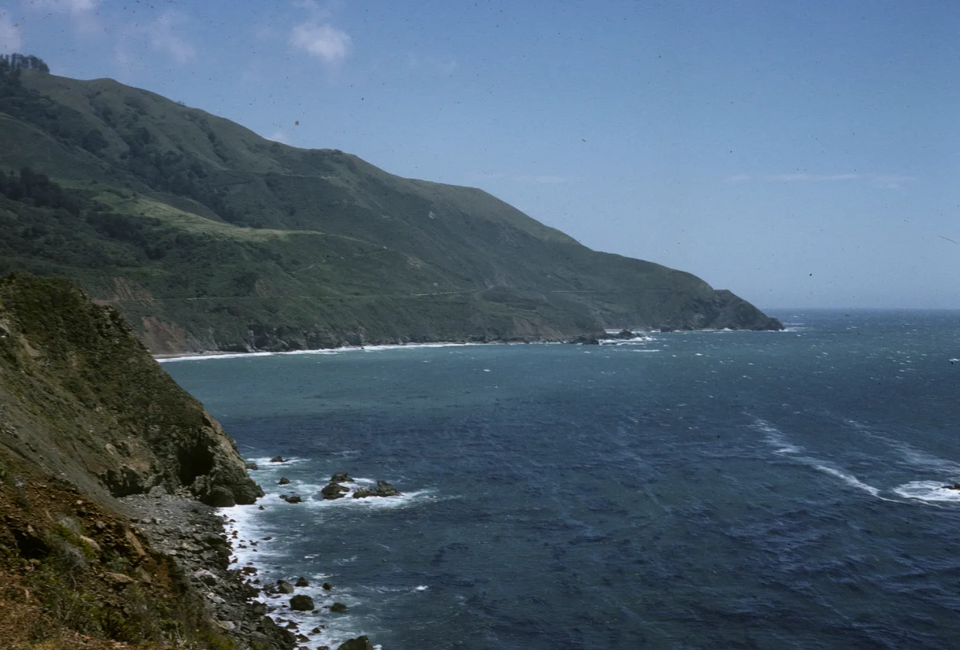 California coast south of Big Creek