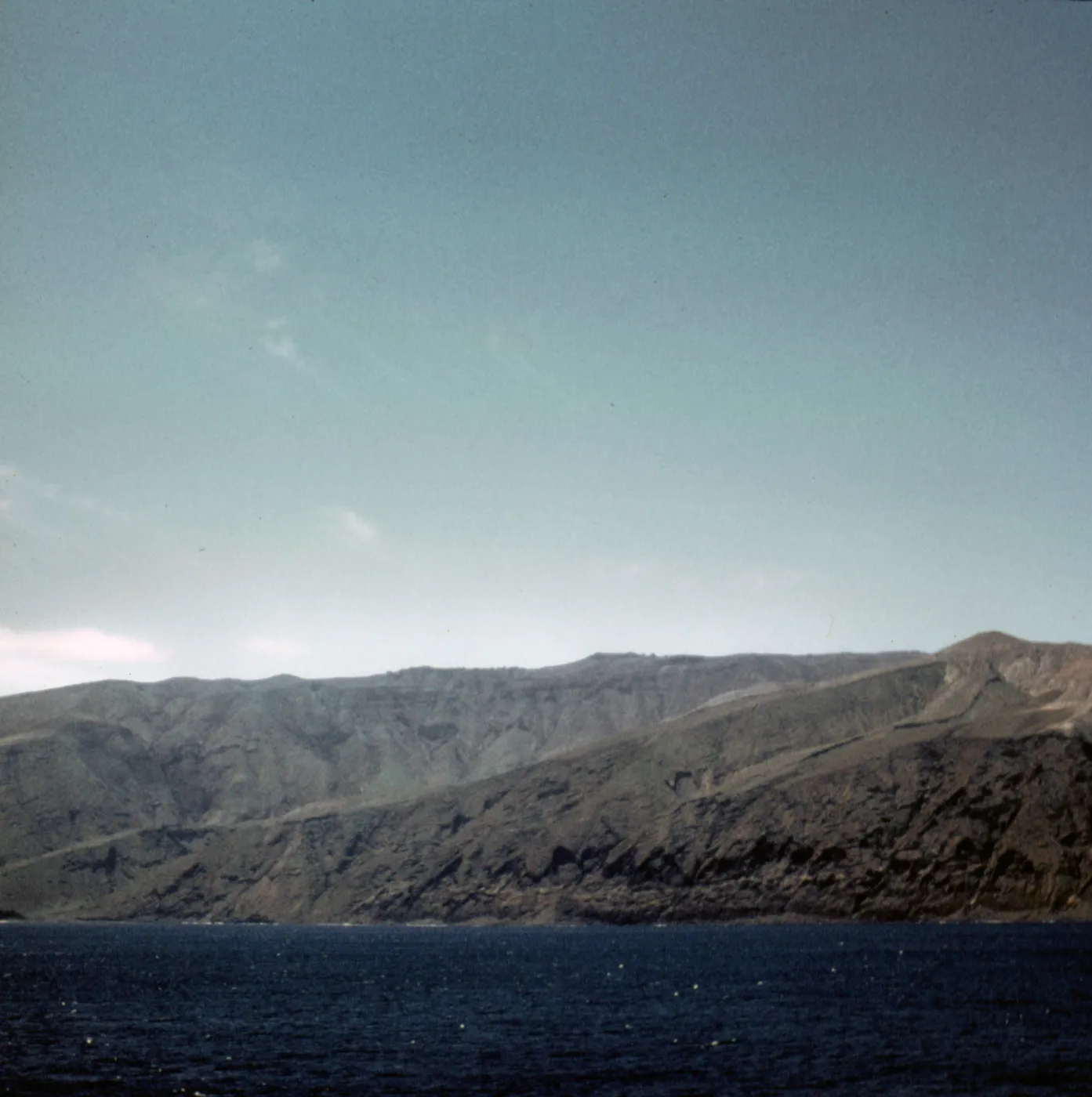 Guadalupe Island, from east