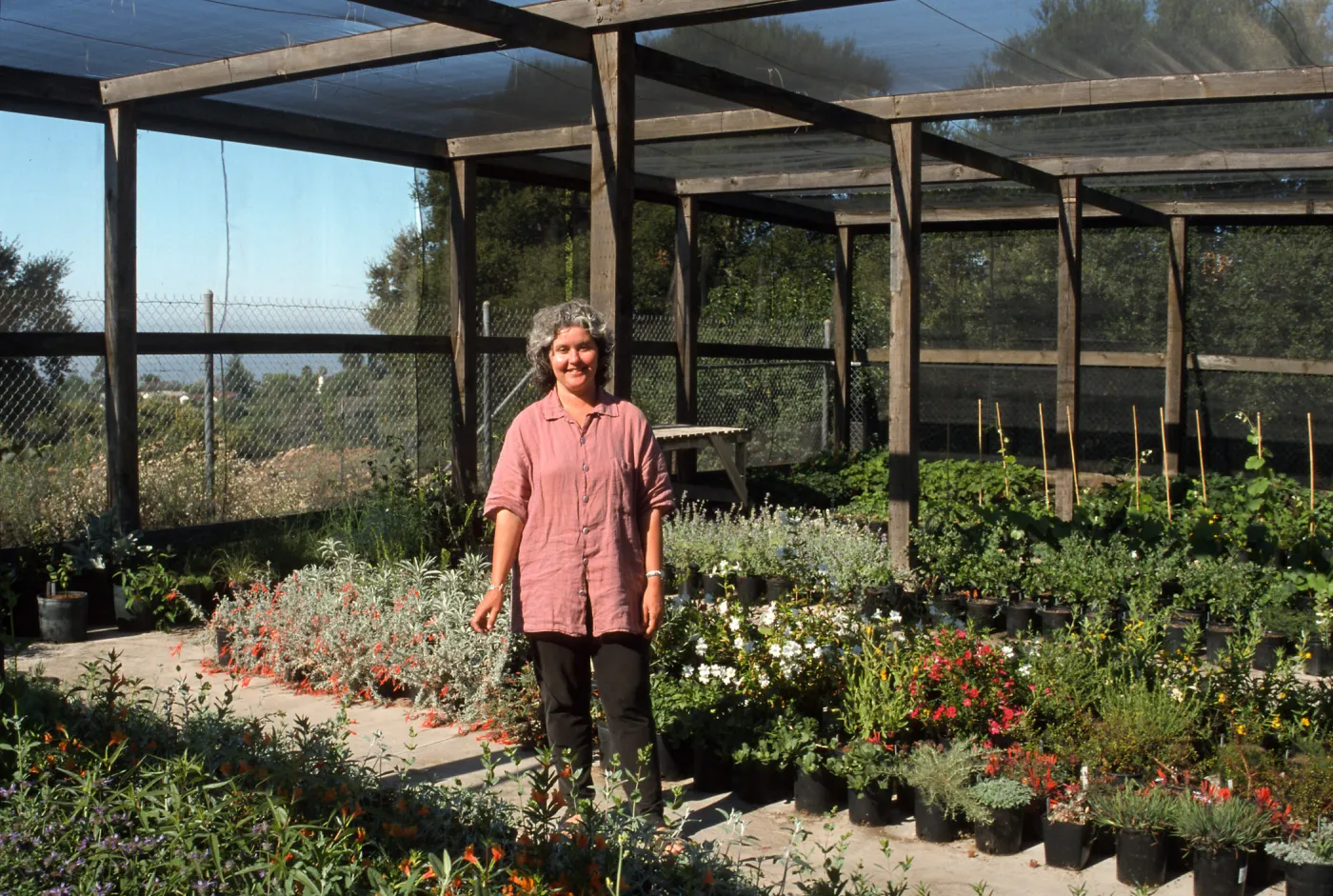 Caroline Cooper, SBBG Plant Propagator