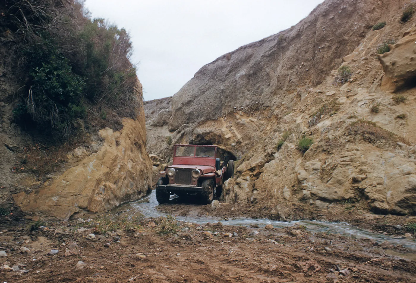 Narrows in La Sauces Canyon, Santa Cruz Island