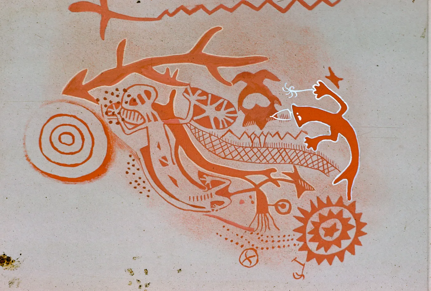 Pictograph at Montgomery Potrero