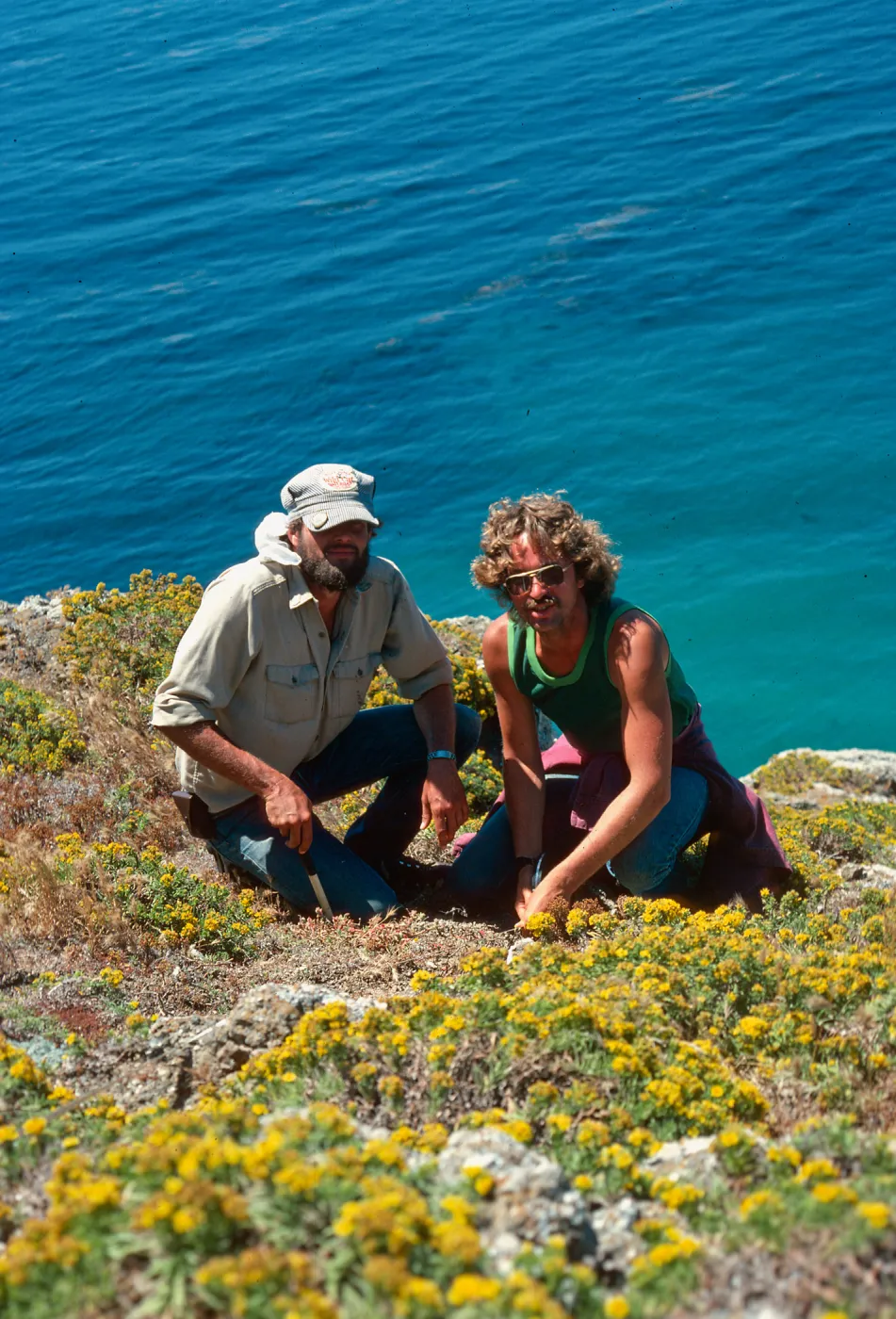 Steve Timbrook and Steve Junak, Santa Barbara Island