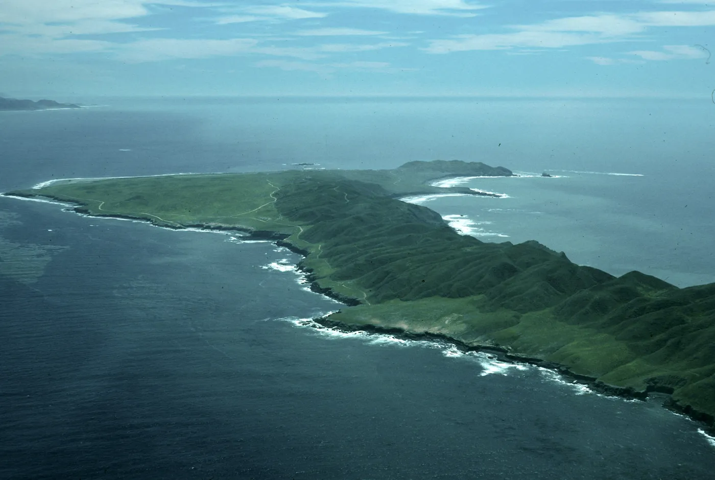 E. side, looking SW, Natividad I.