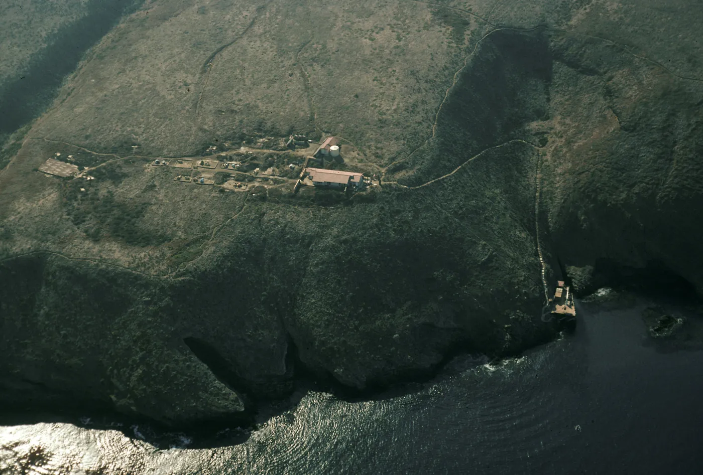 campground, house, & landing cove, Santa Barbara Island