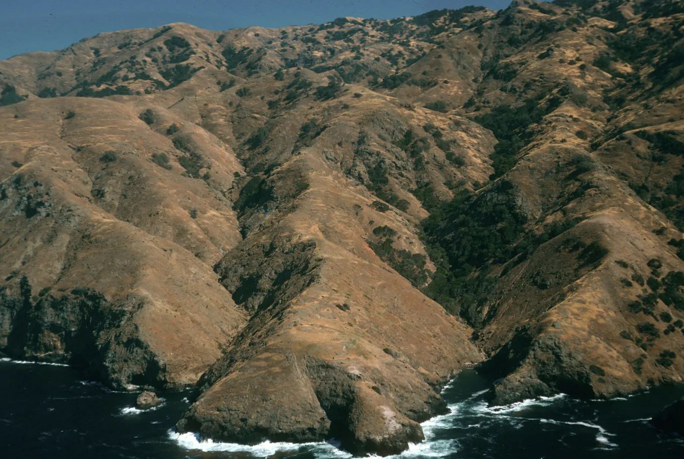 North shore, near Diablo Point, Santa Cruz Island