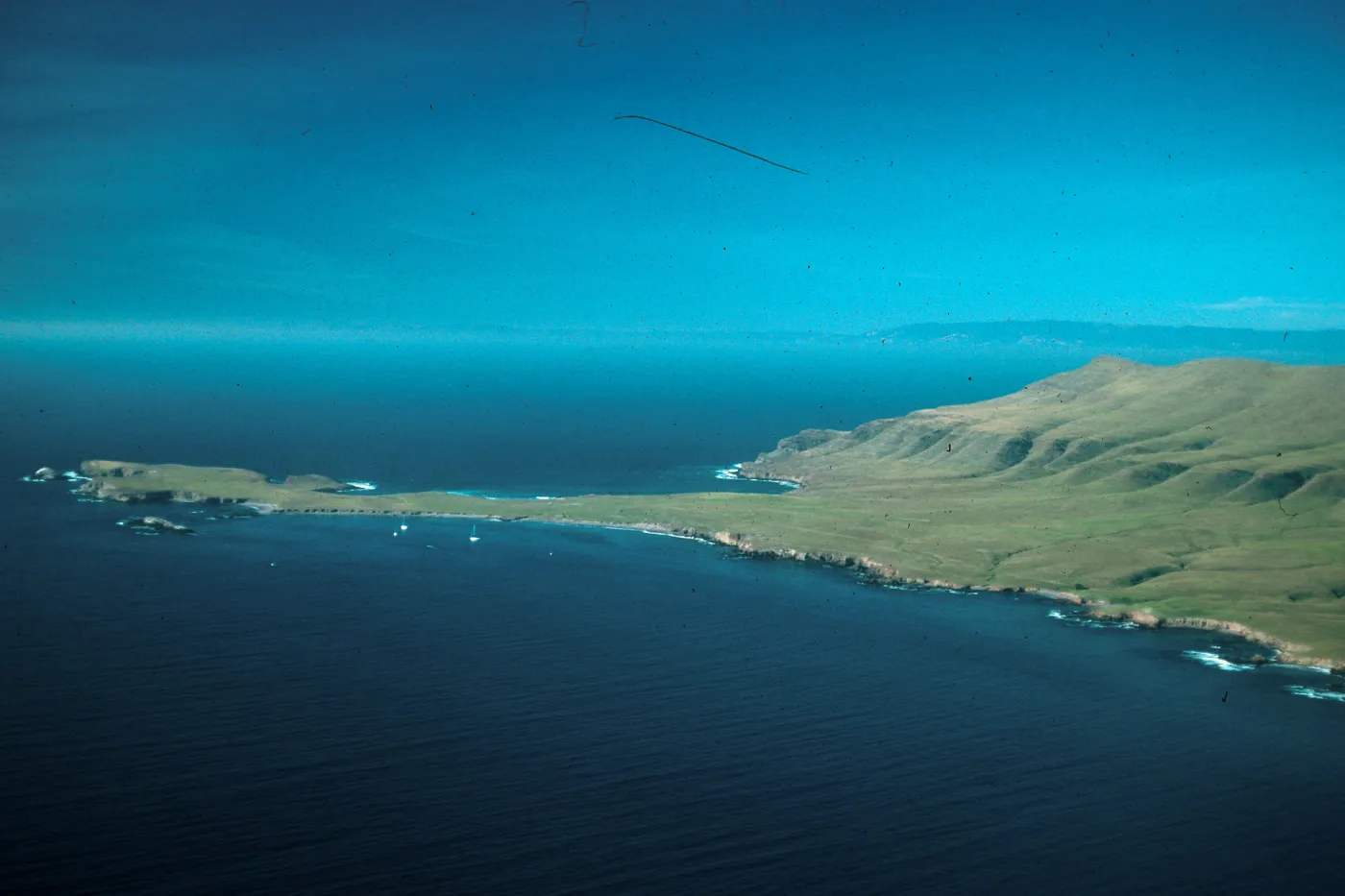 Fraser Point, Santa Rosa Island in distance, Santa Cruz Island