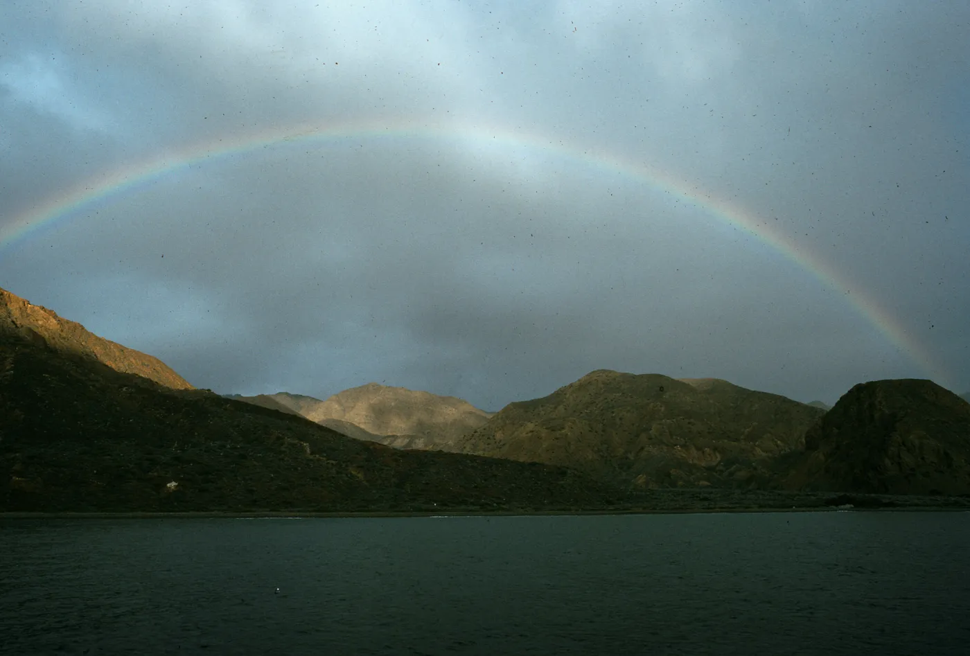 rainbow, mouth of Gran Canon, Cedros Island