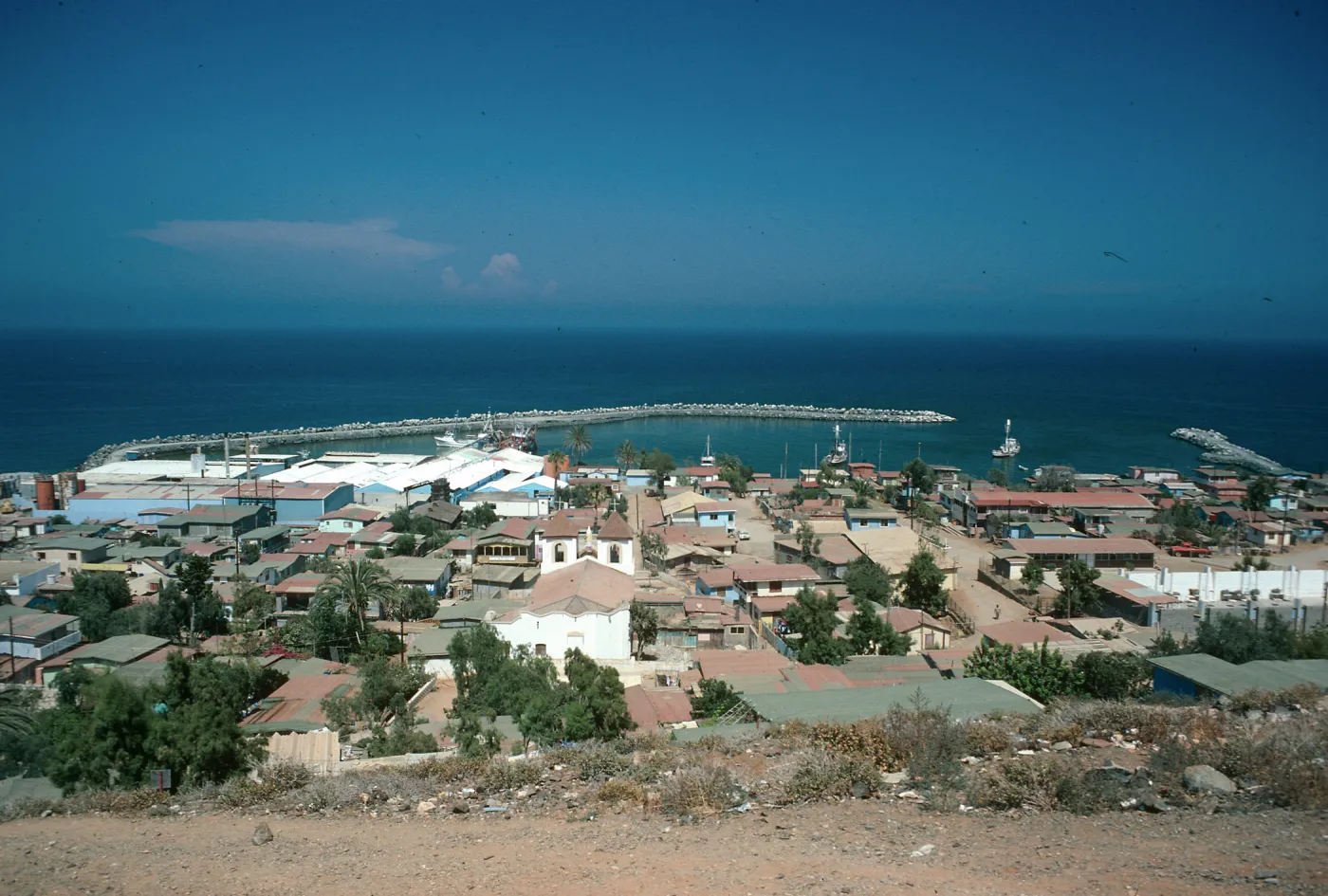 Village and harbor, Cedros Island