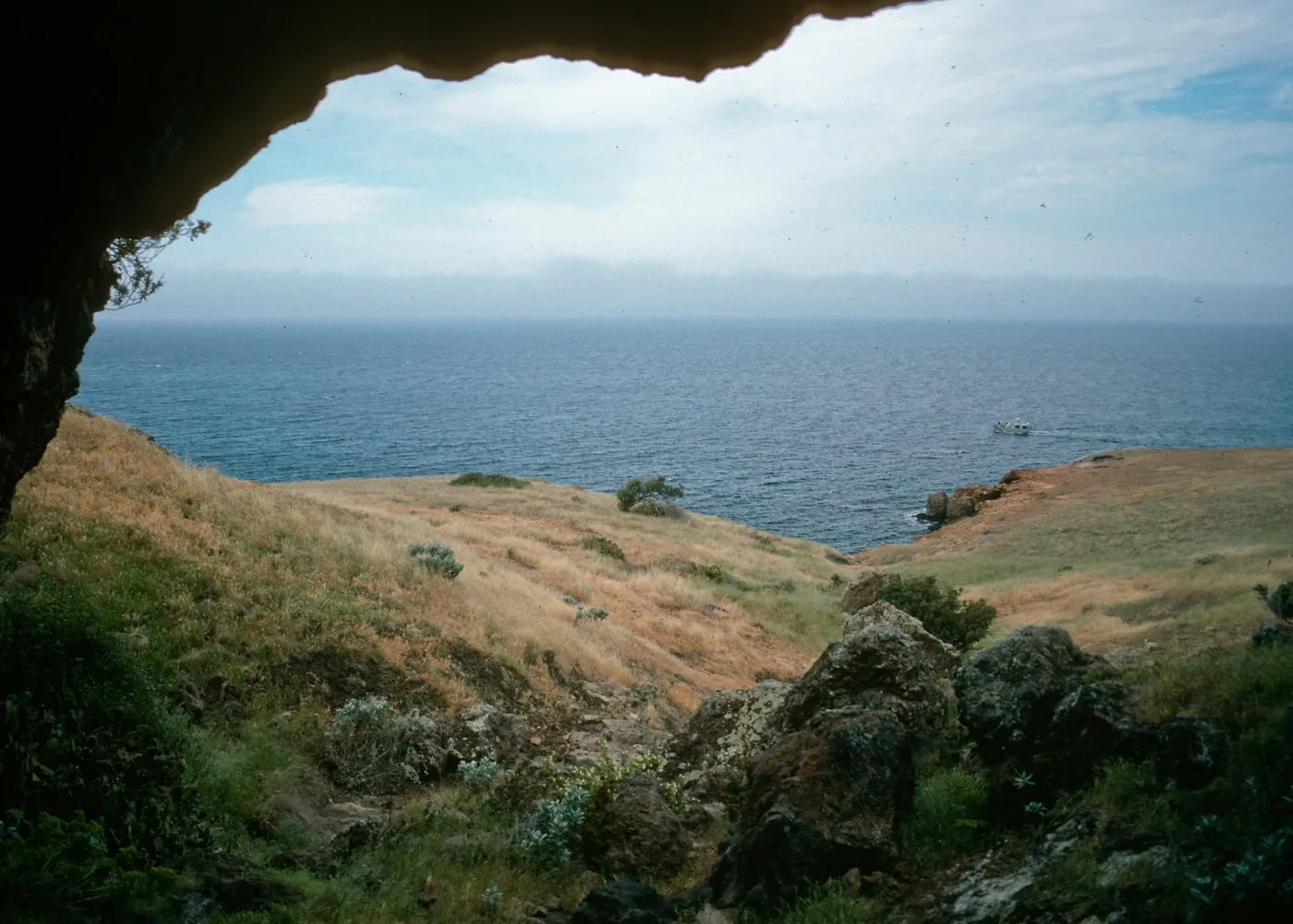 Olsen's Cave, Santa Cruz Island