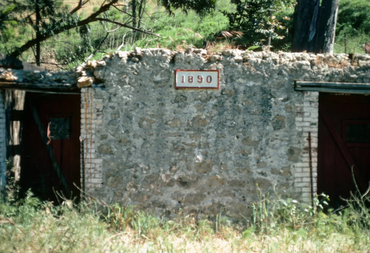 Santa Cruz Island, Stanton Ranch, ruins of Cantina Vieja""