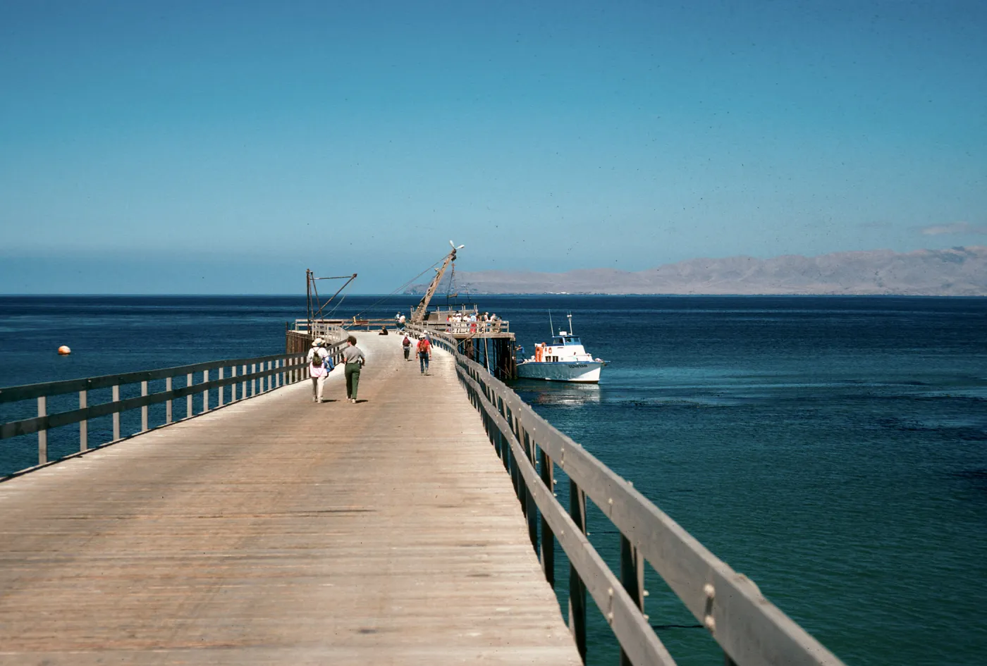 Santa Rosa Island, Beechers Bay, wharf