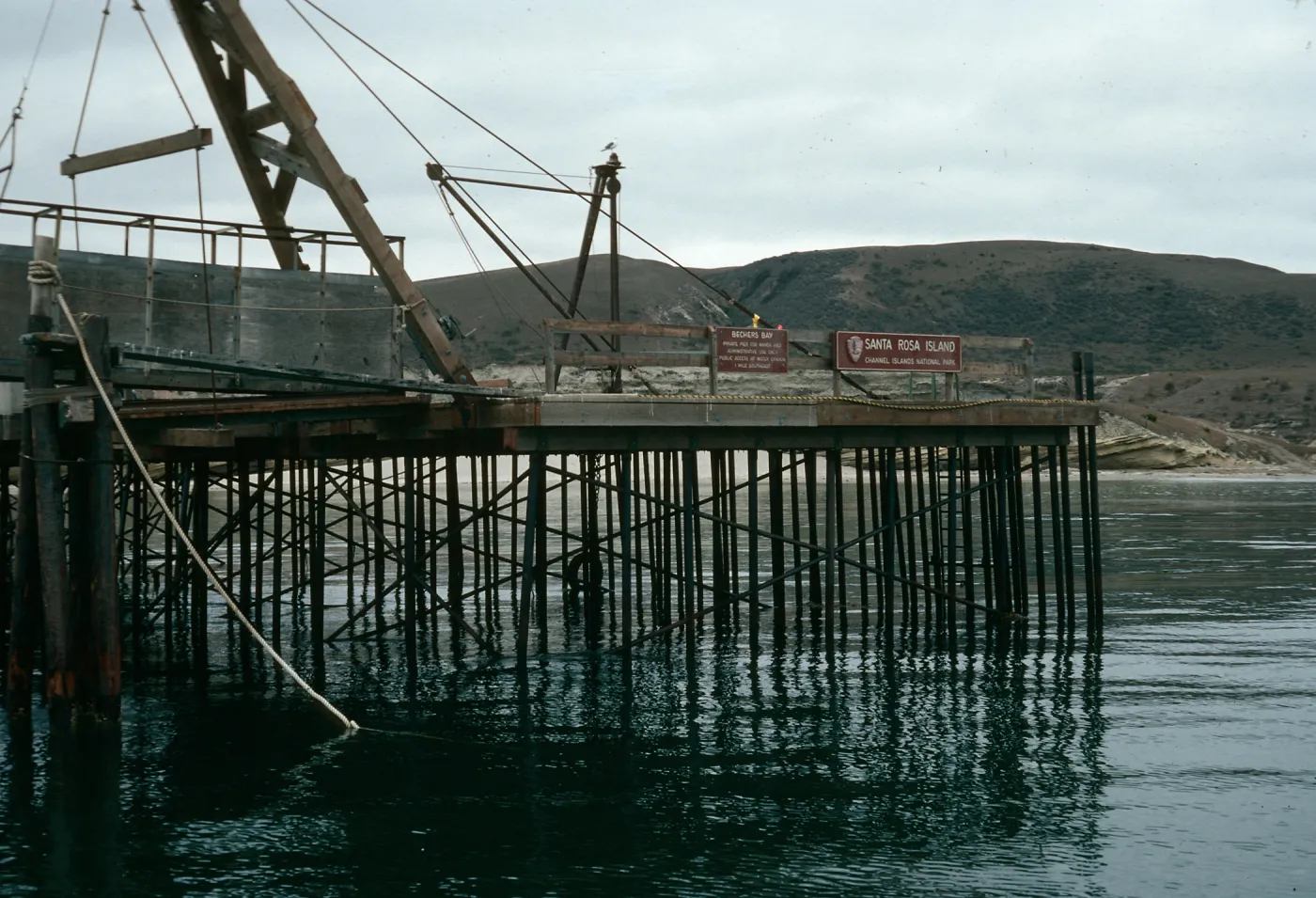 Santa Rosa Island, Vail Ranch, wharf